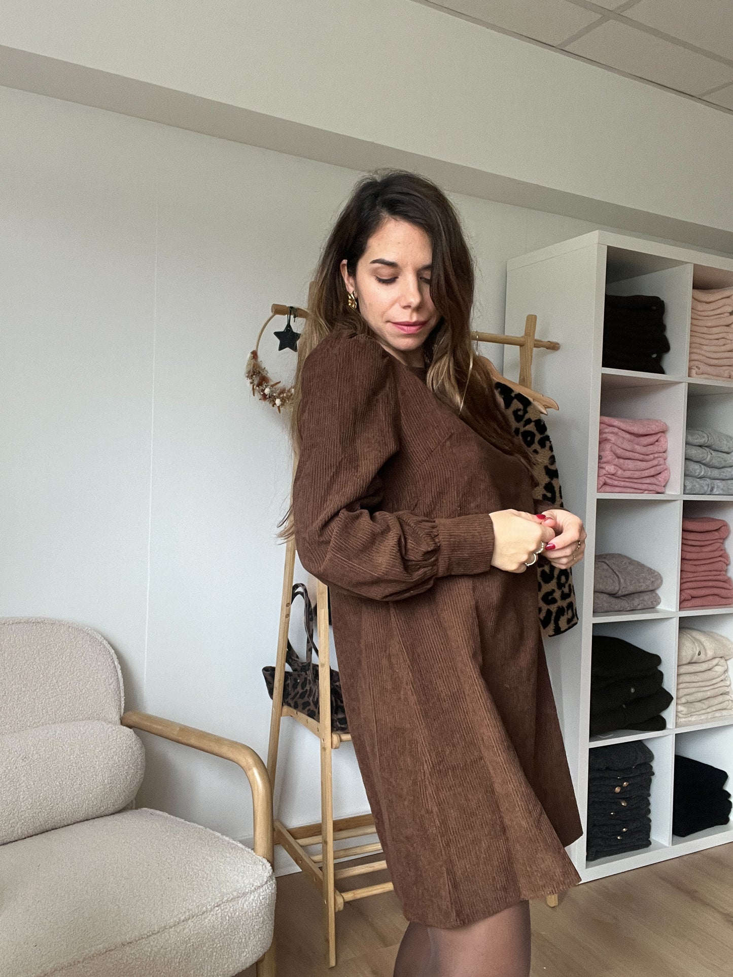 Robe Victoire chocolat