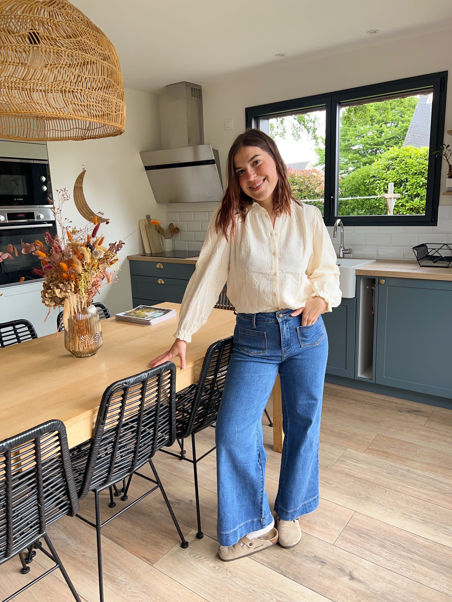 Blouse écrue Chloé