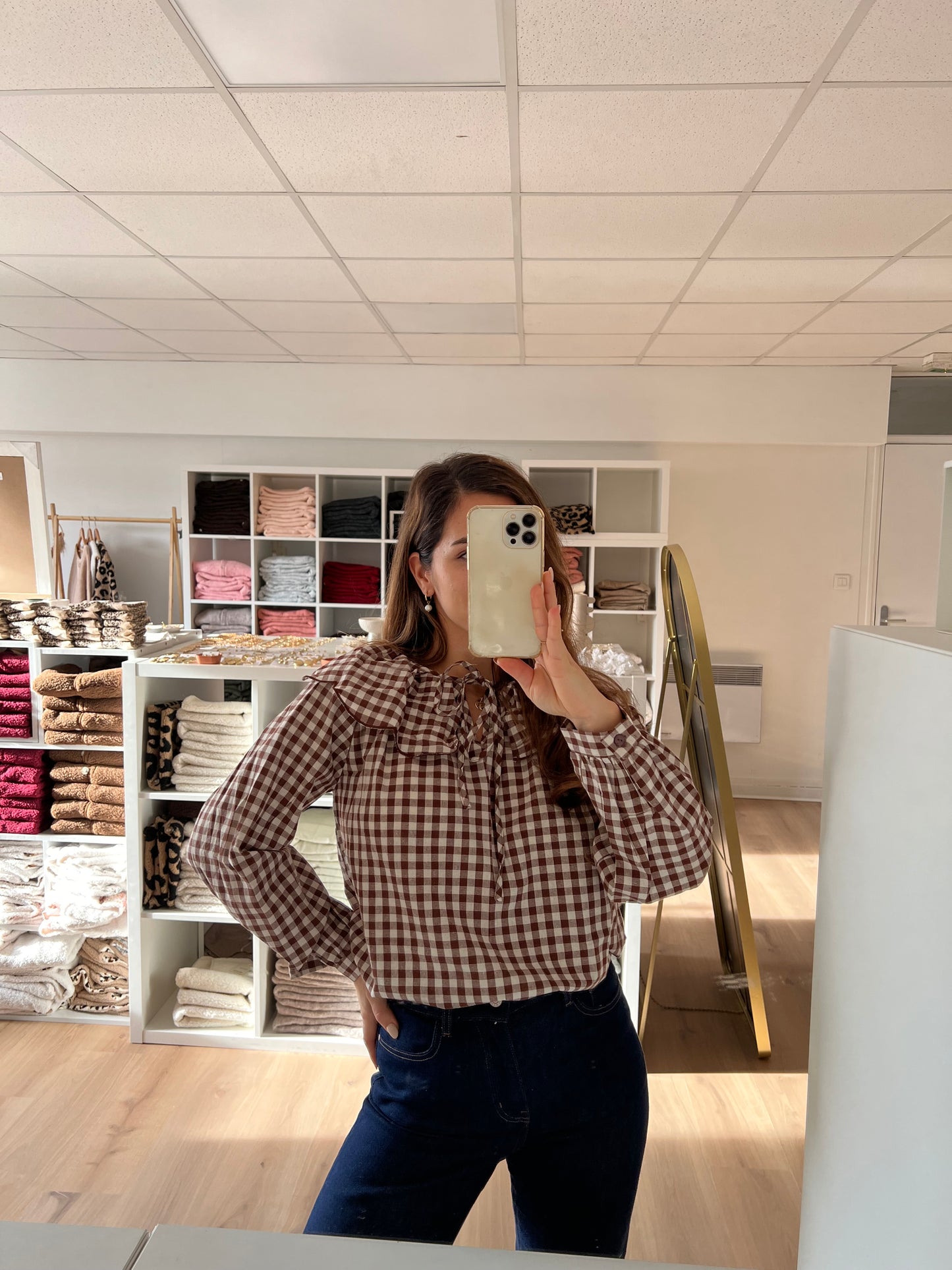 Blouse Vichy Raphaëlle