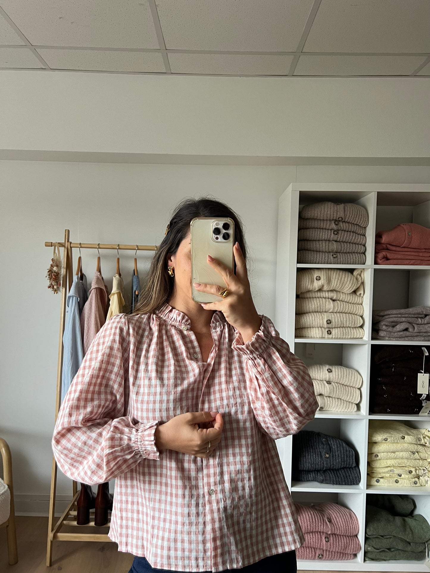 Blouse vichy Sixtine