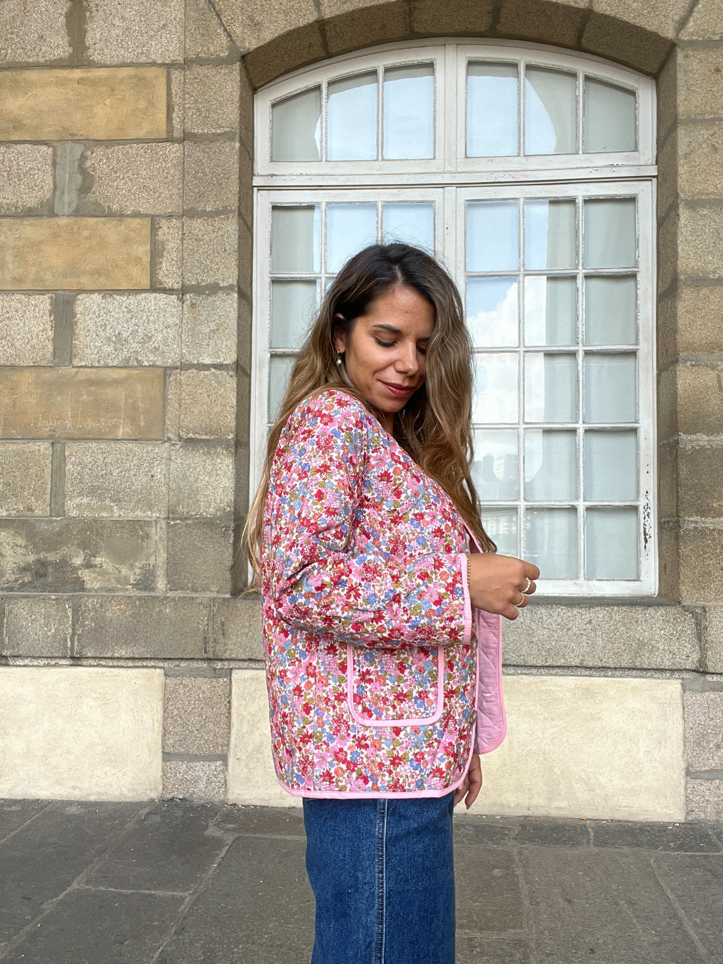 Veste matelassée liberty Vera