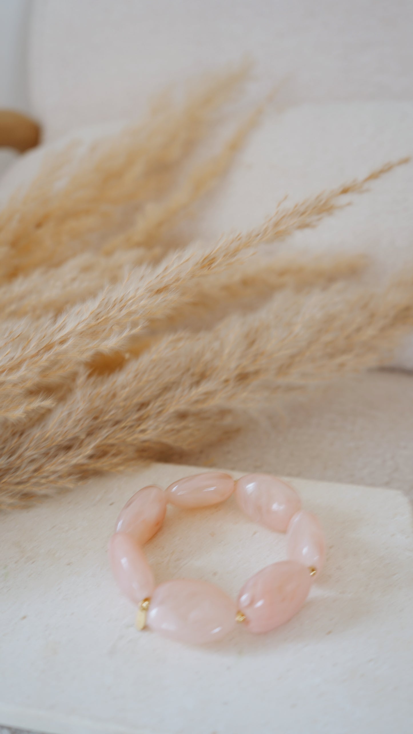 Bracelet Solal doux rose