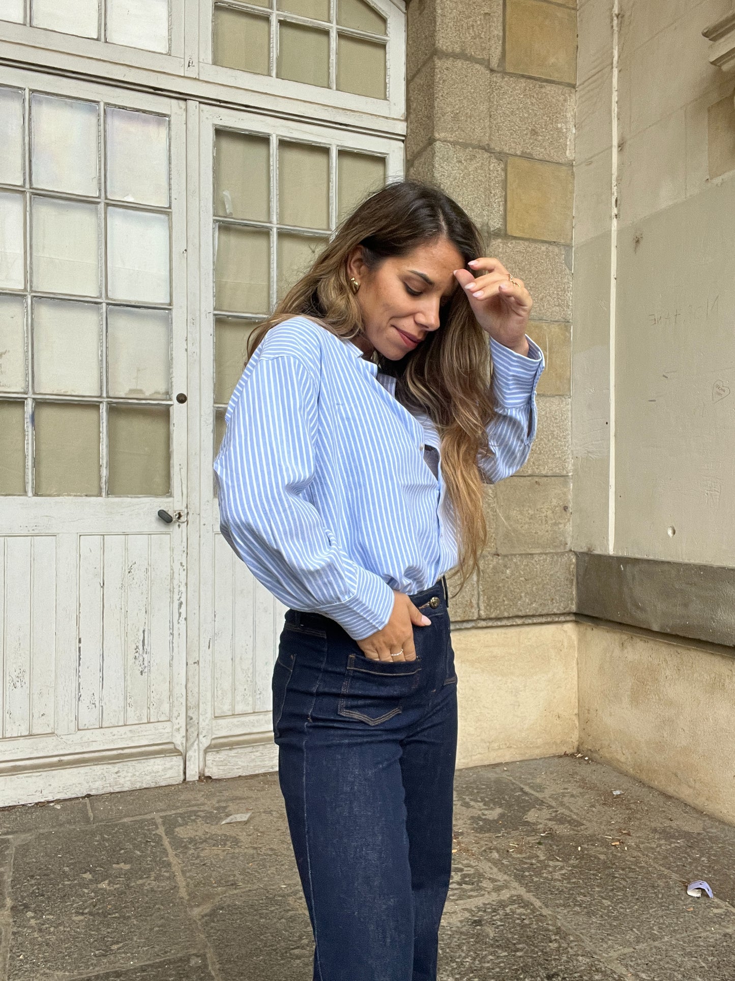 Chemise à rayures Soline