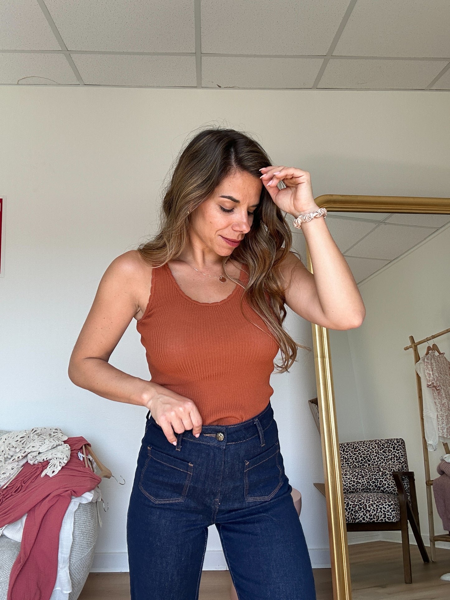 Top Emma Terracotta