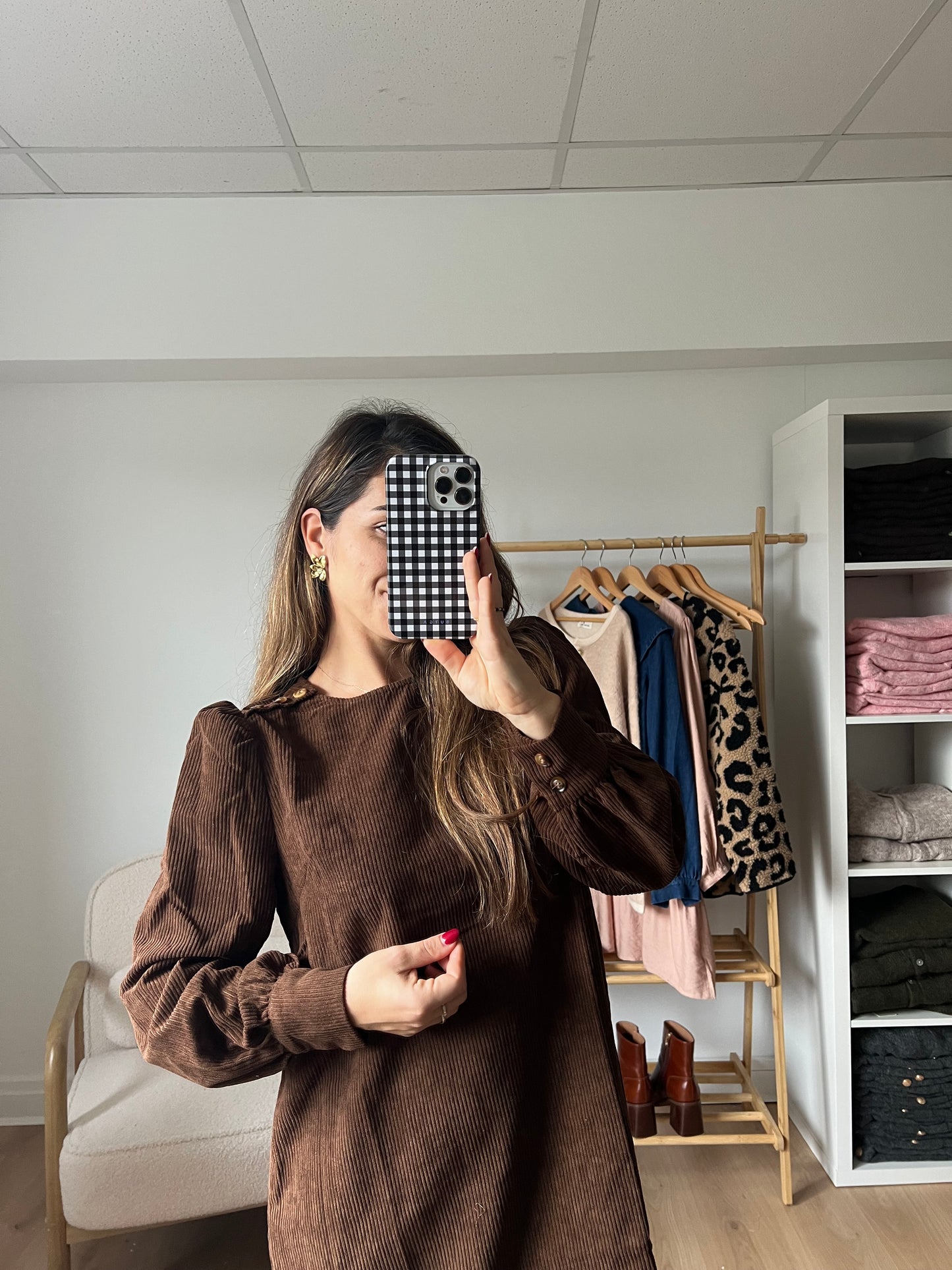 Robe Victoire chocolat
