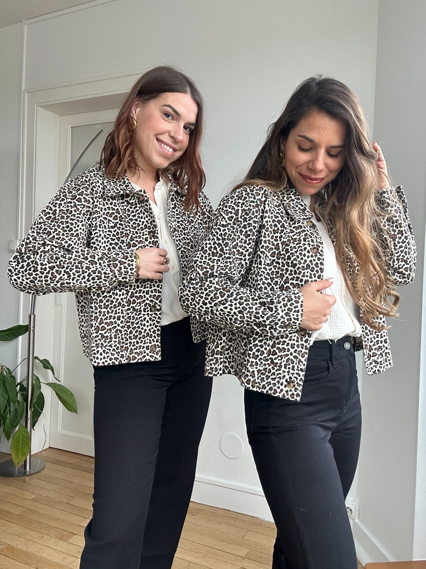 Veste en jean Léo