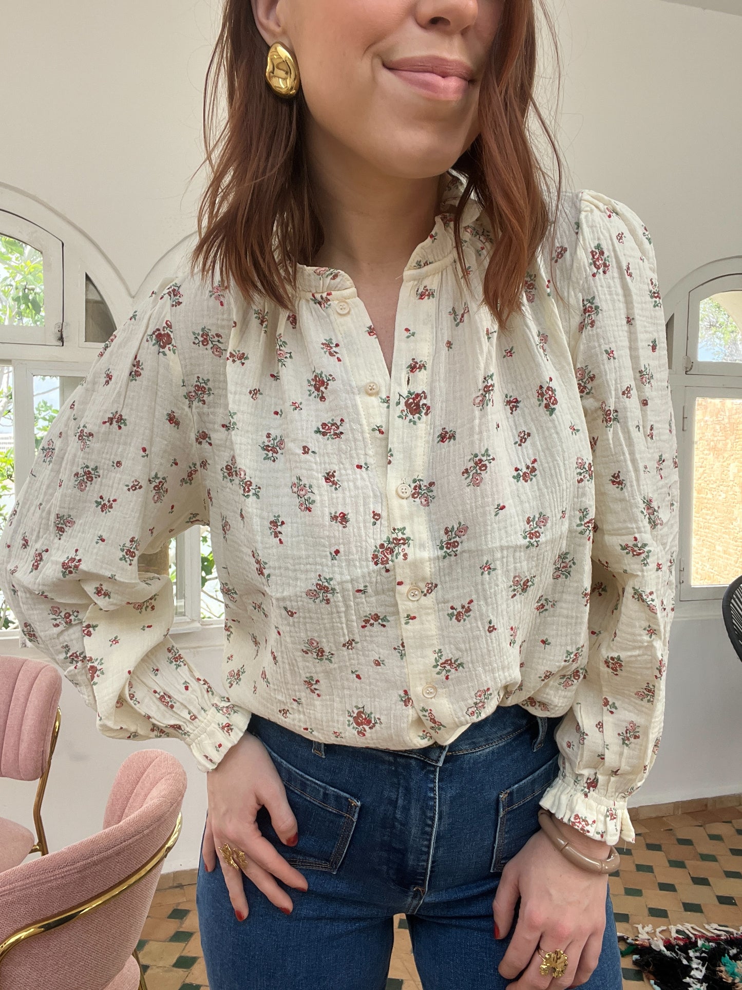 Blouse Juliette ivoire