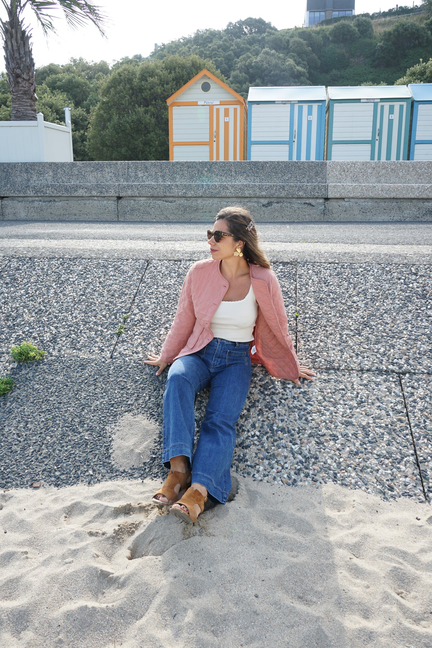 Veste matelassée Rose