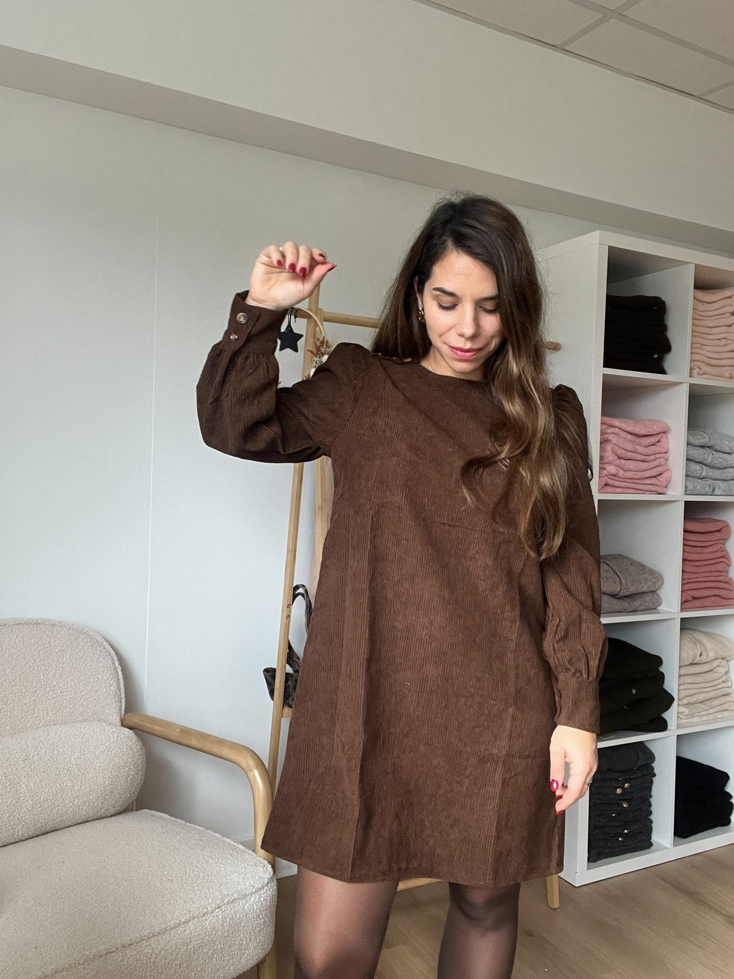 Robe Victoire chocolat