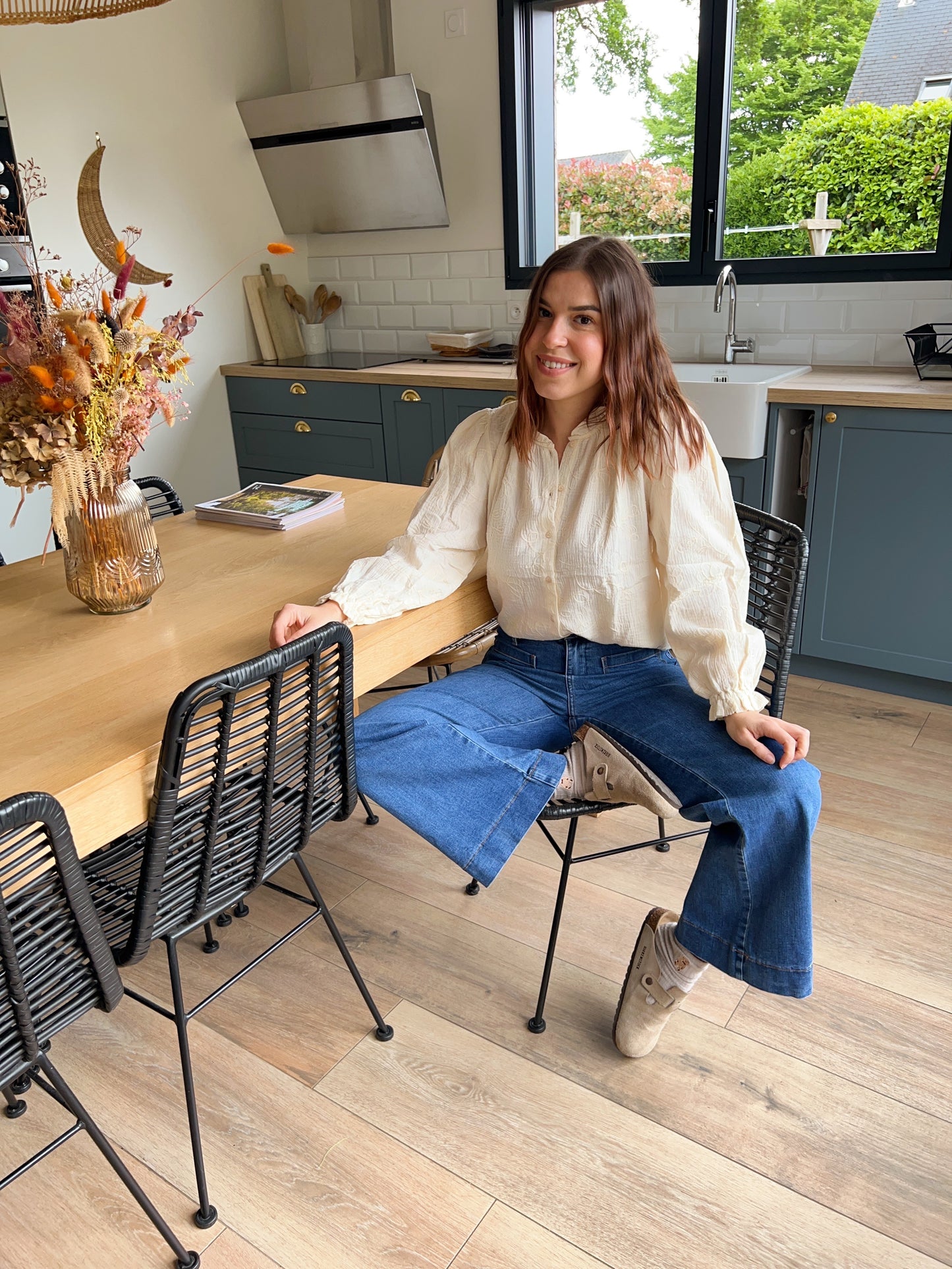Blouse écrue Chloé