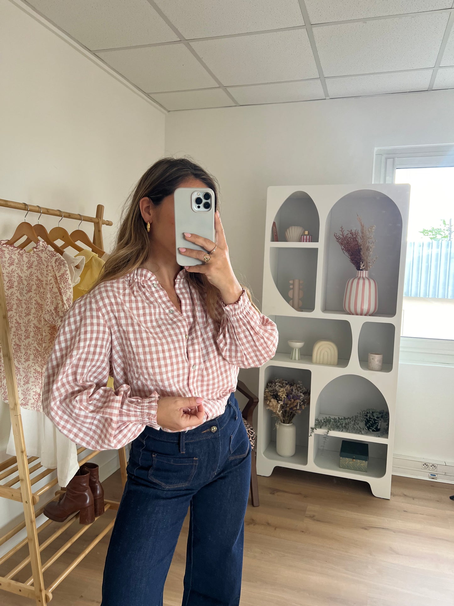 Blouse vichy Sixtine