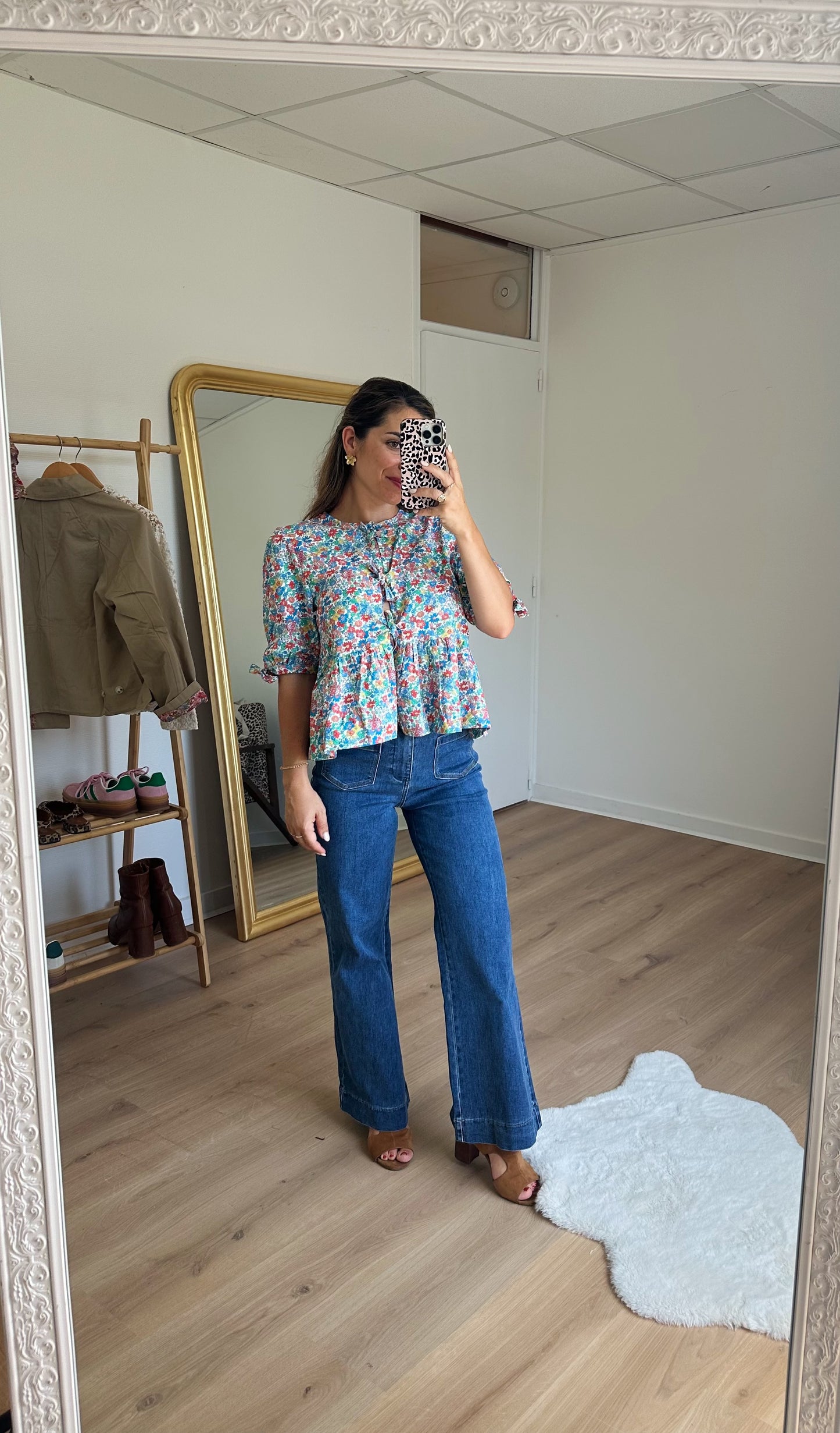 Blouse à noeuds Faustine