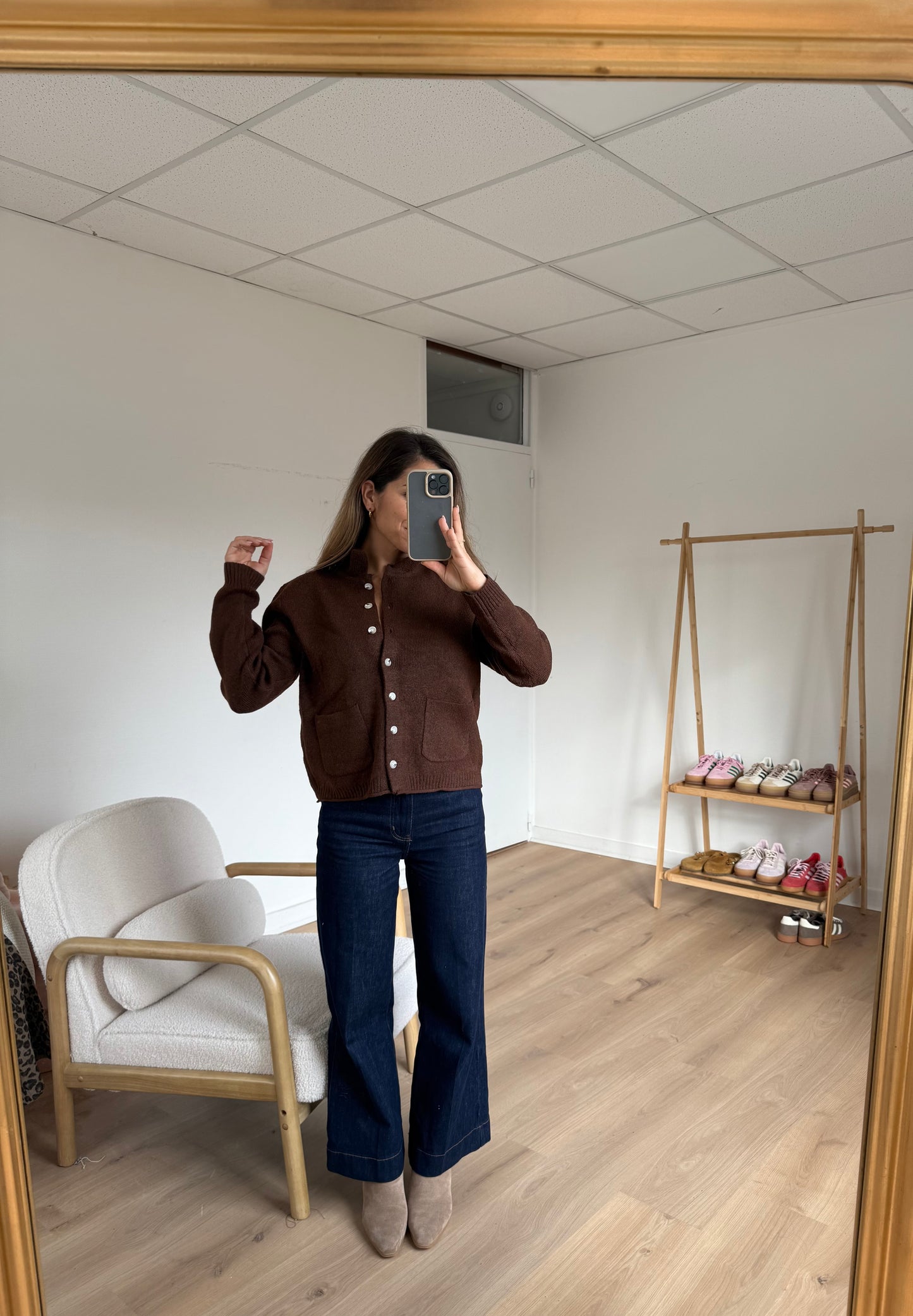 Cardigan à col Colette