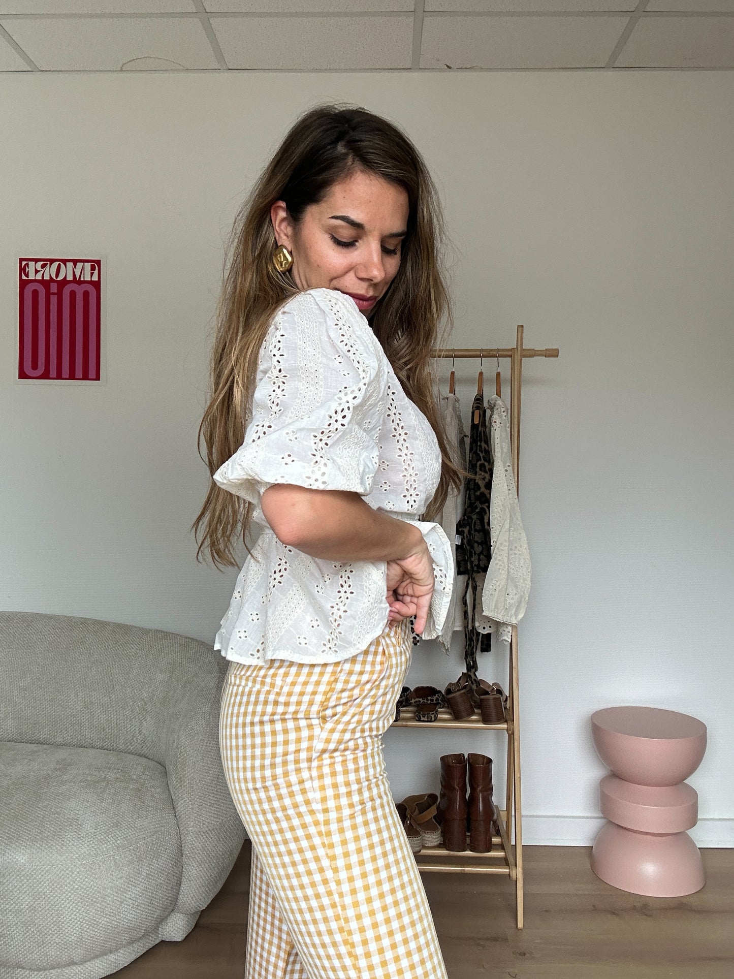 Pantalon Vichy Aurora