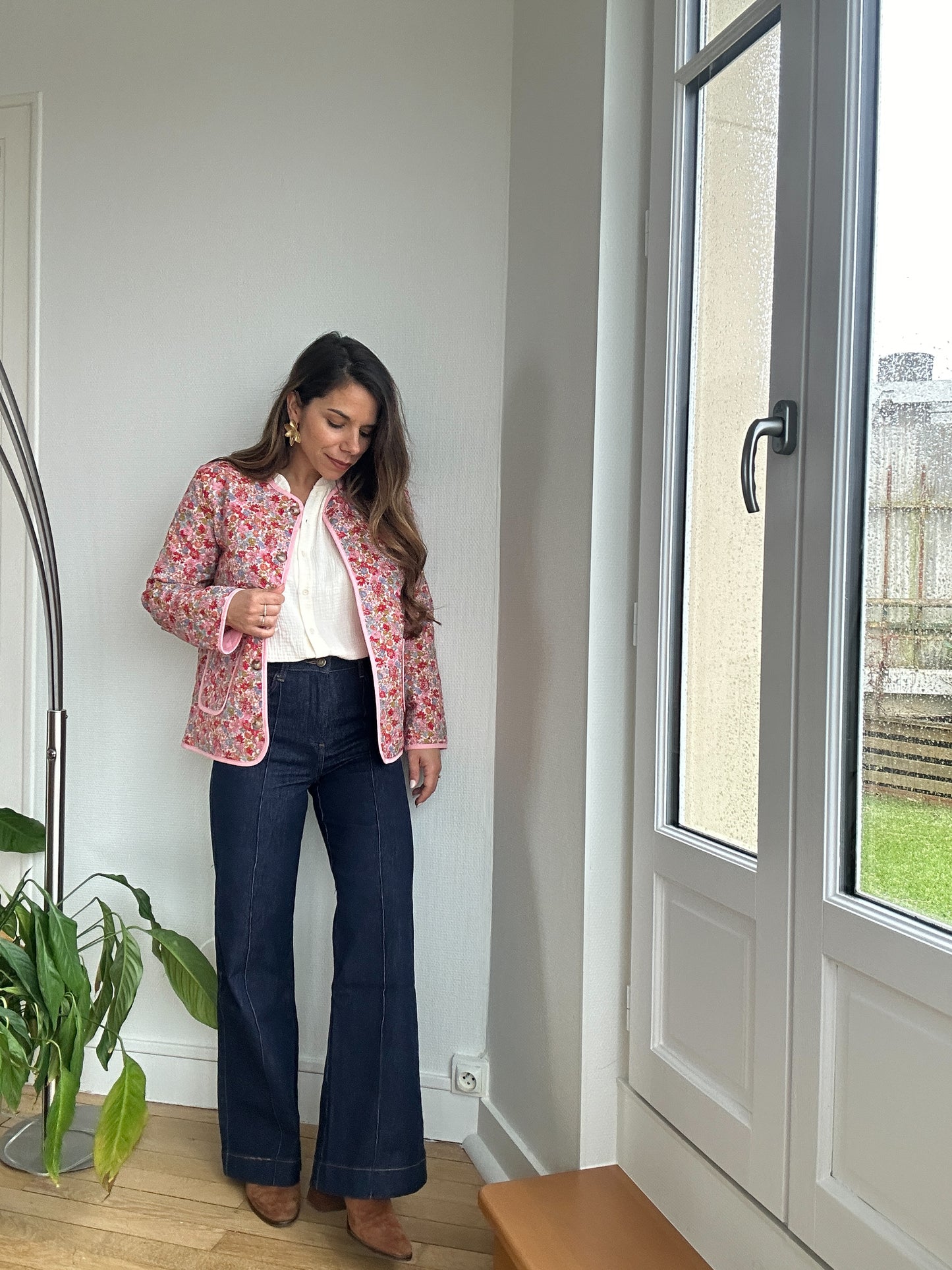 Veste matelassée liberty Vera