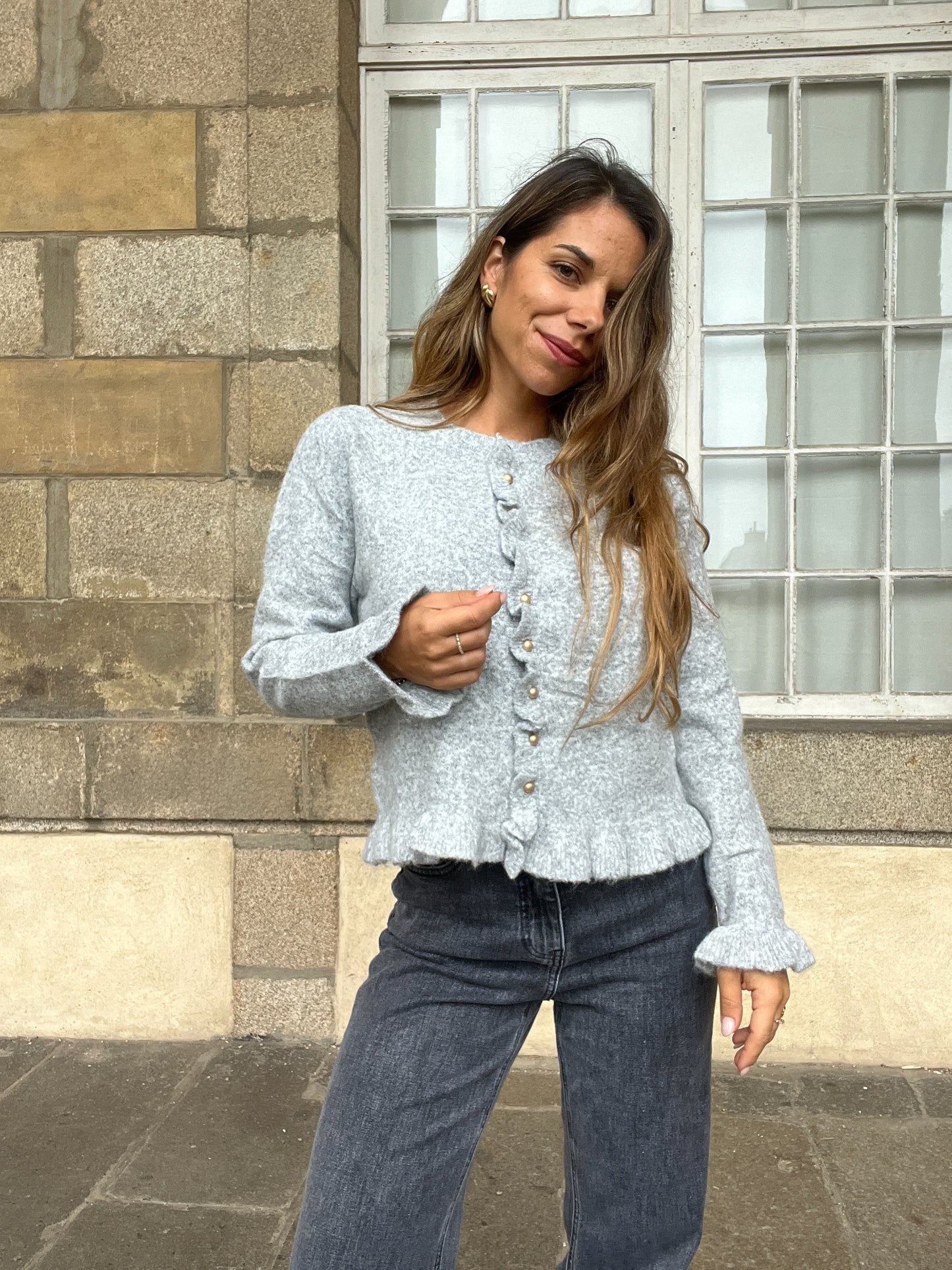 Cardigan Maxine gris
