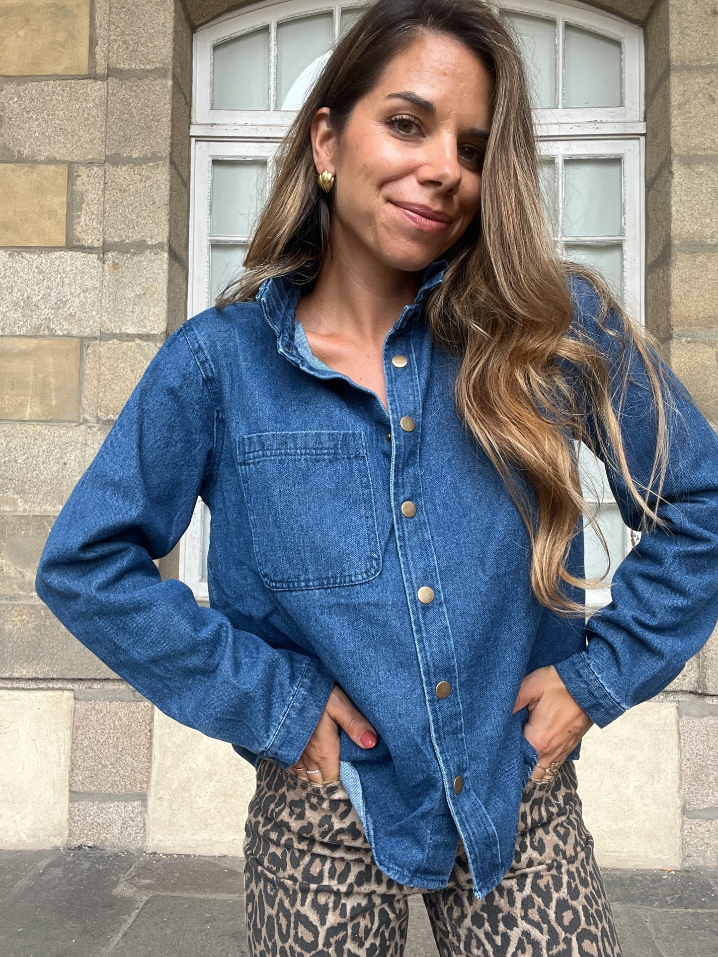 Chemise en jean Alba