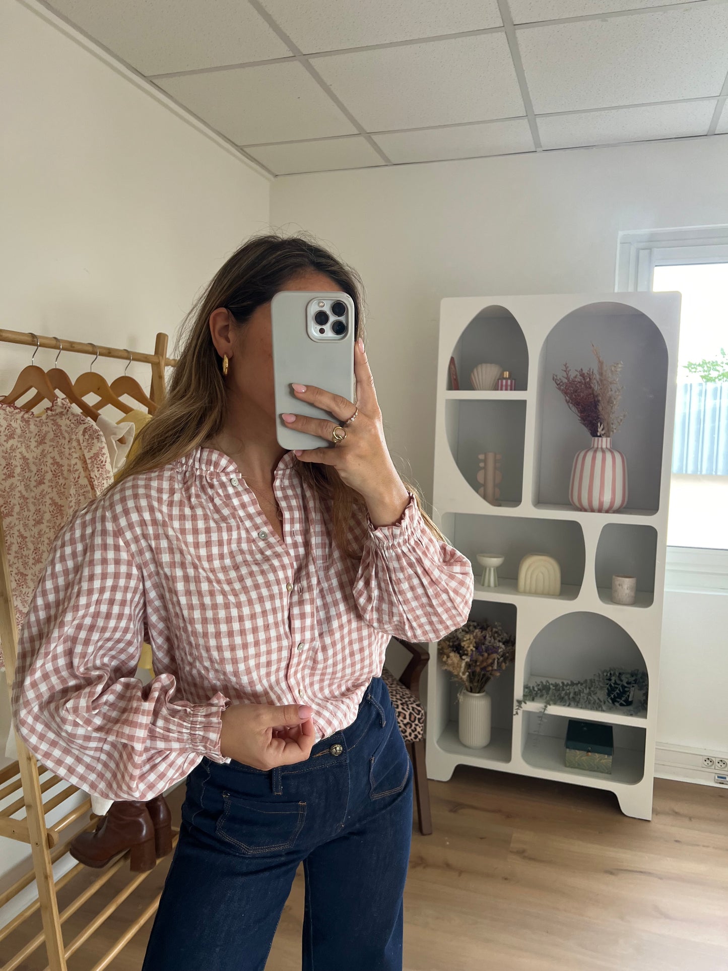 Blouse vichy Sixtine