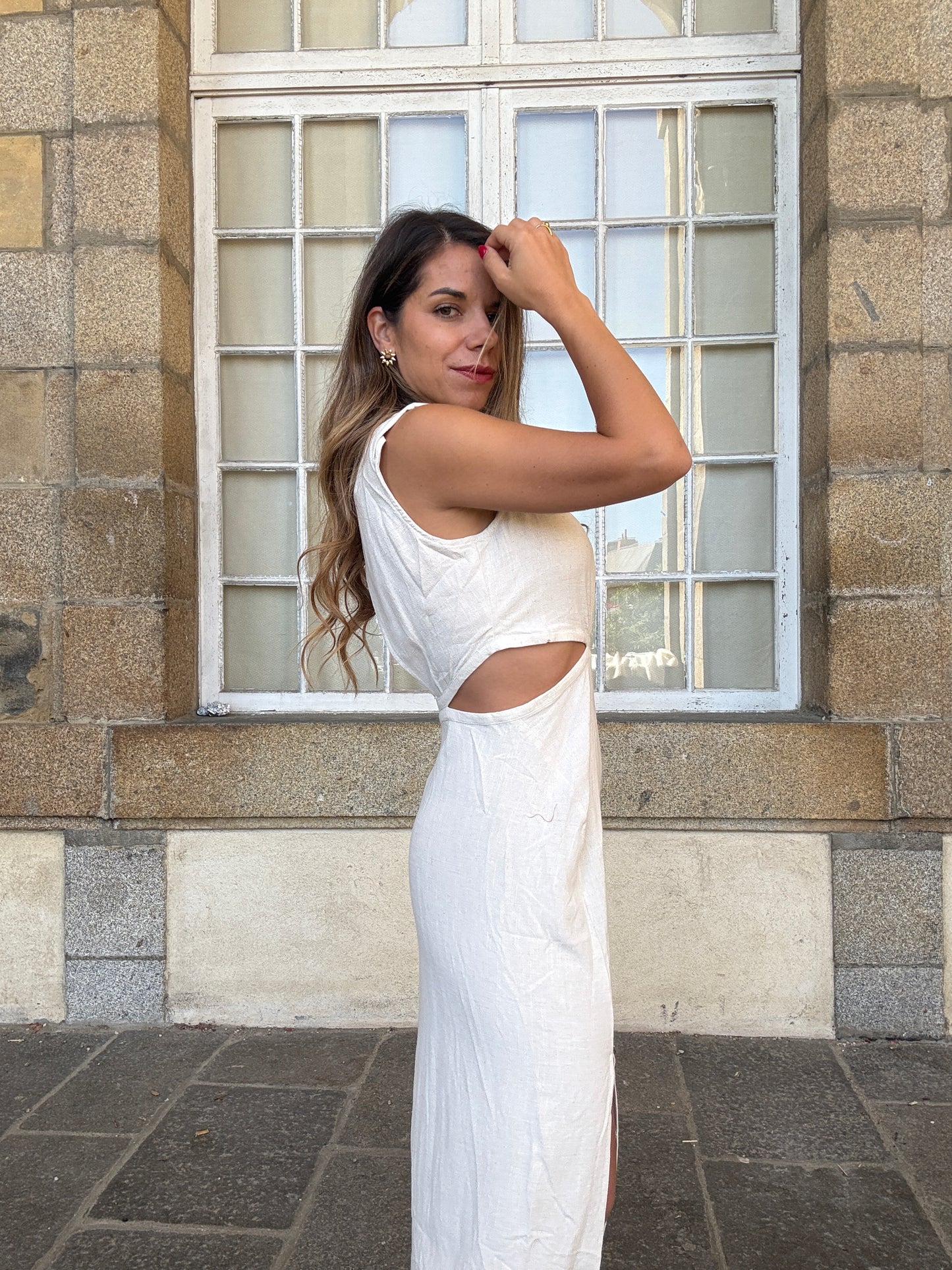 Robe Julie beige