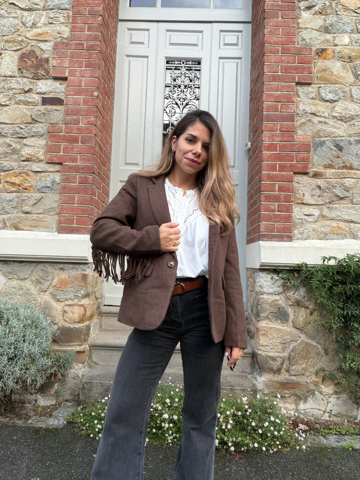 Veste à franges Dakota