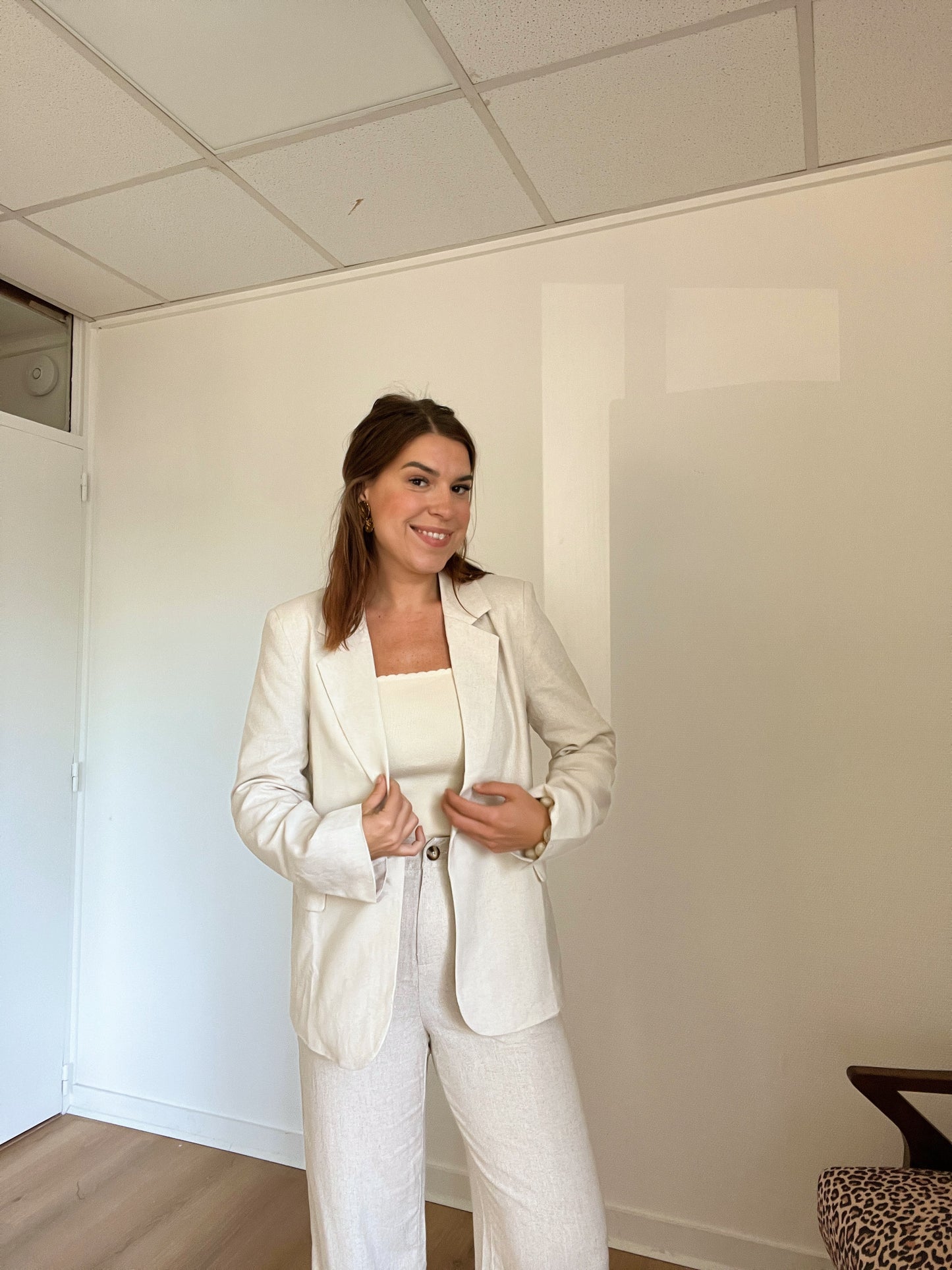 Blazer Gloria en lin
