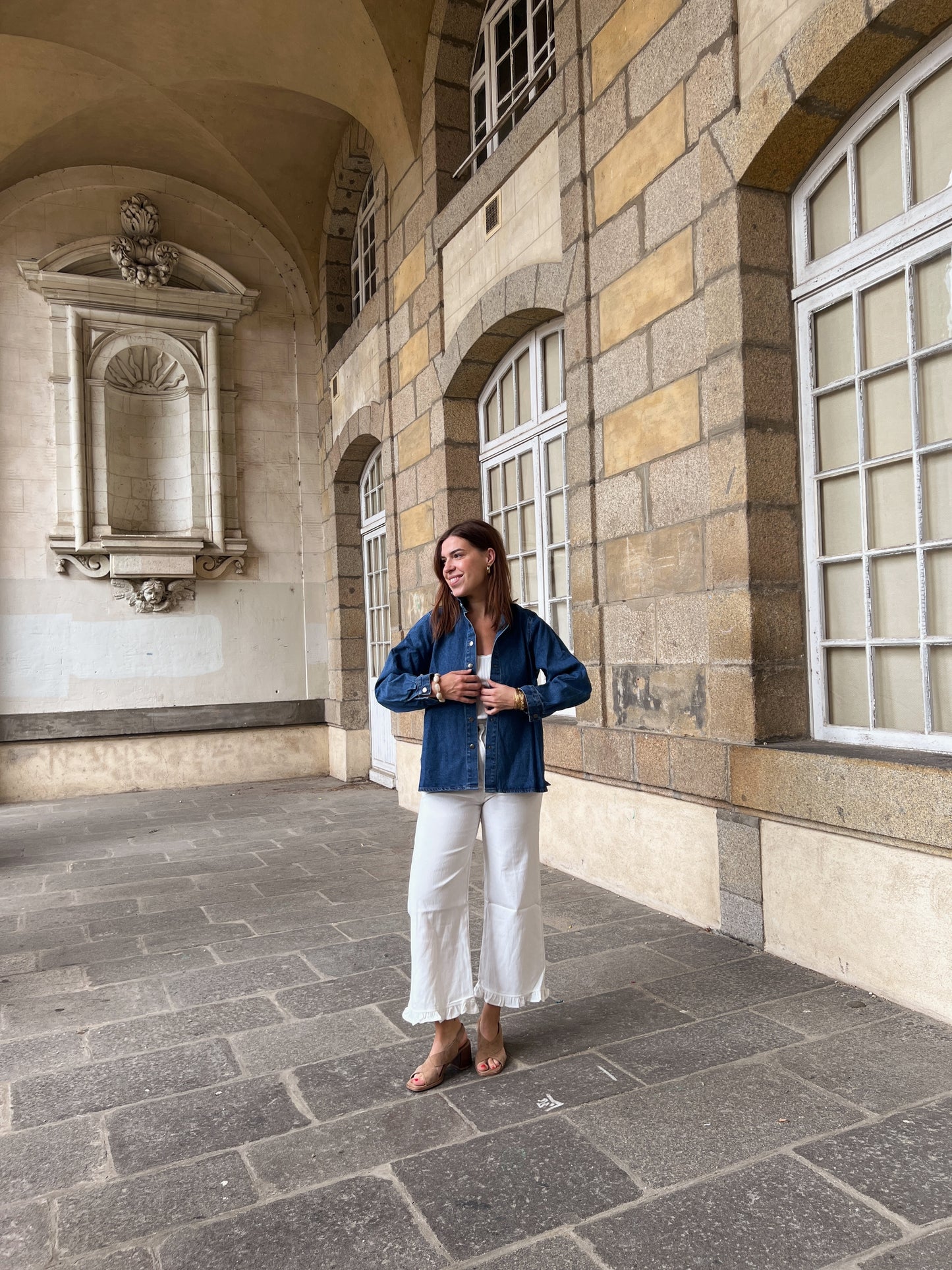 Veste en jean Céleste