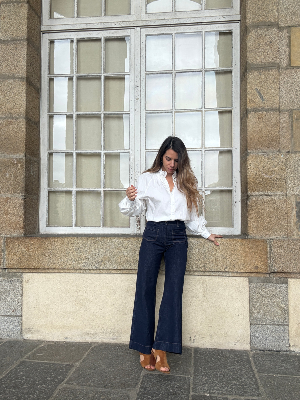 Blouse blanche Mahaut
