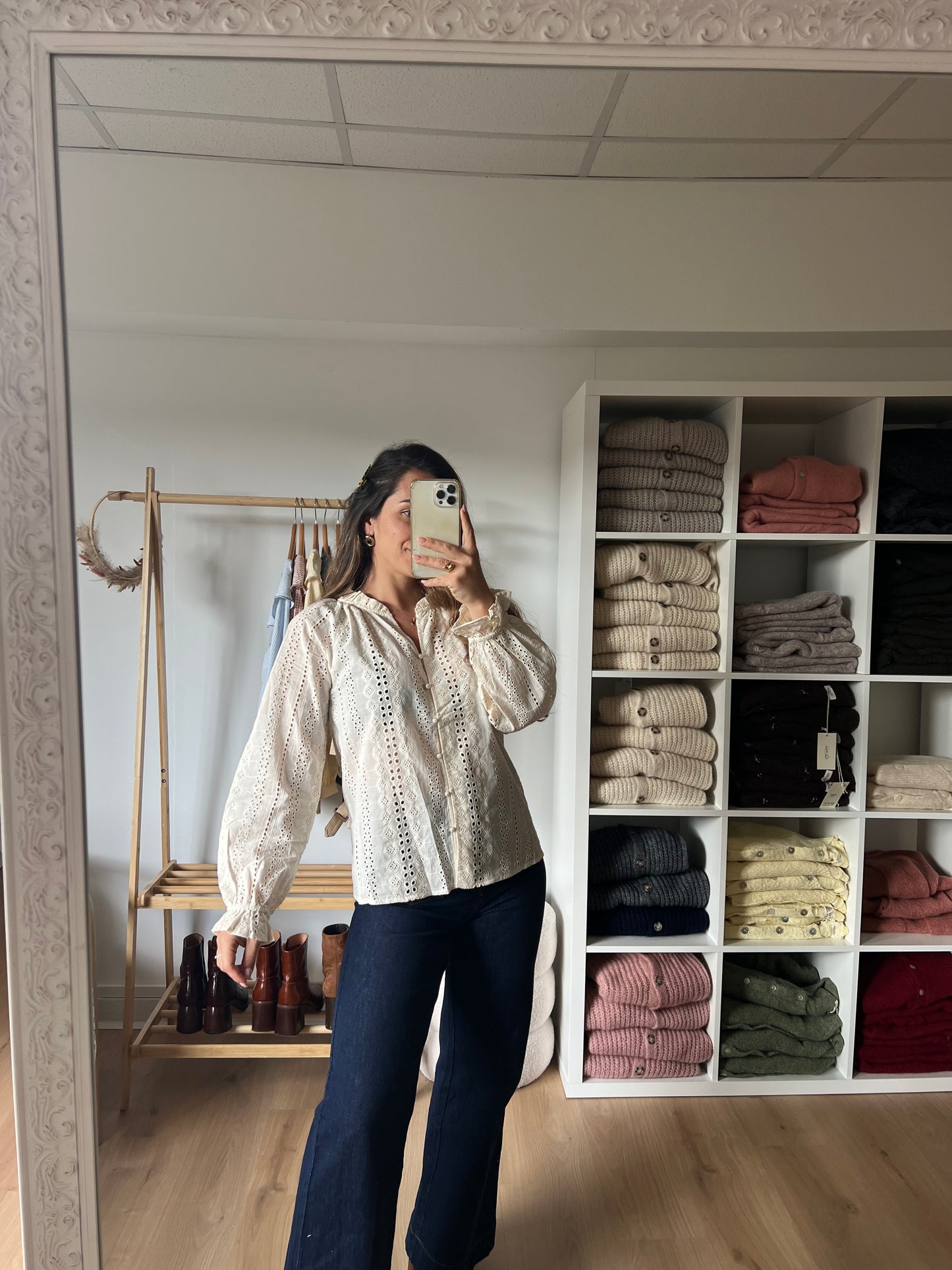 Blouse brodée Pénélope