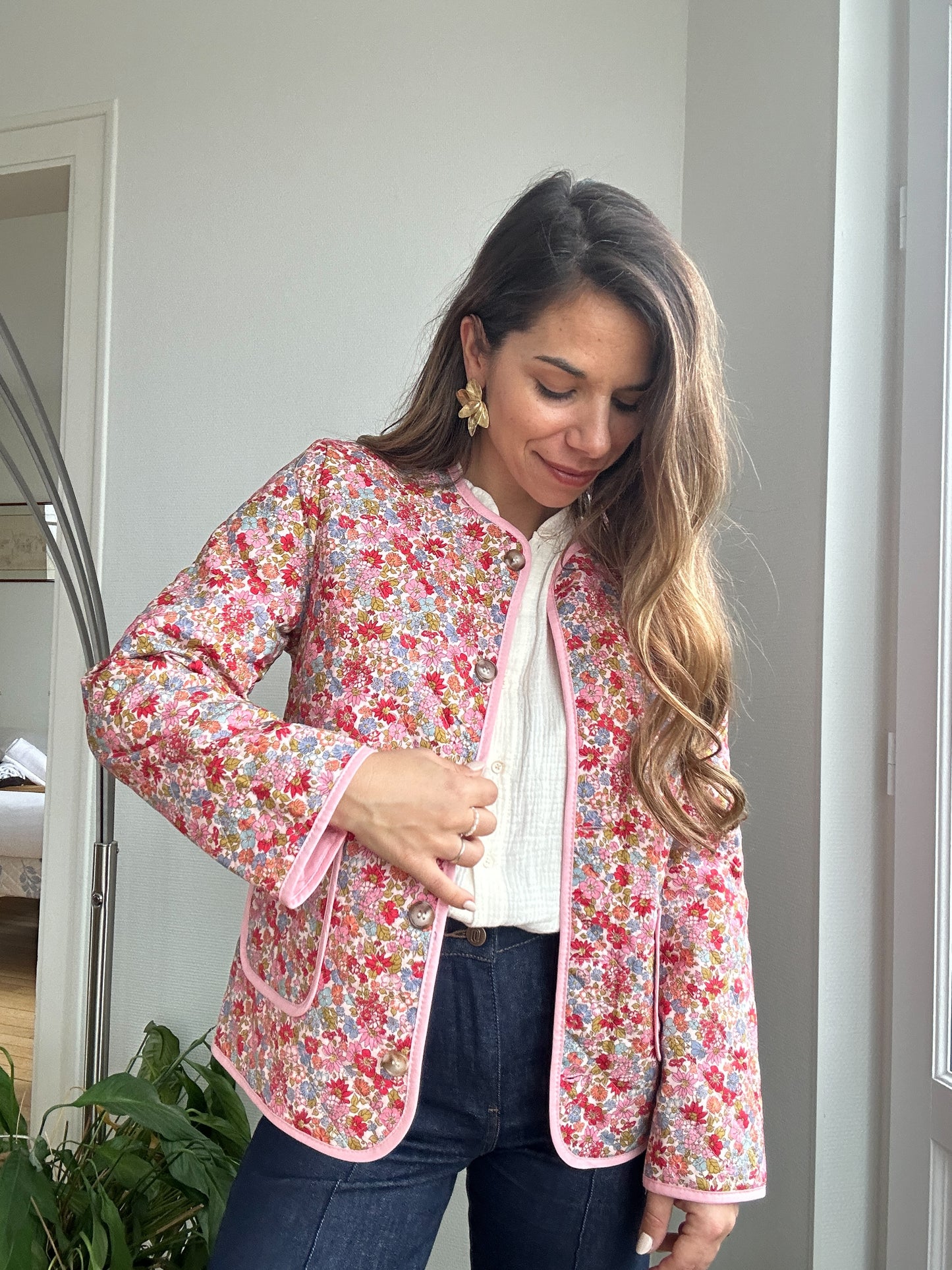 Veste matelassée liberty Vera