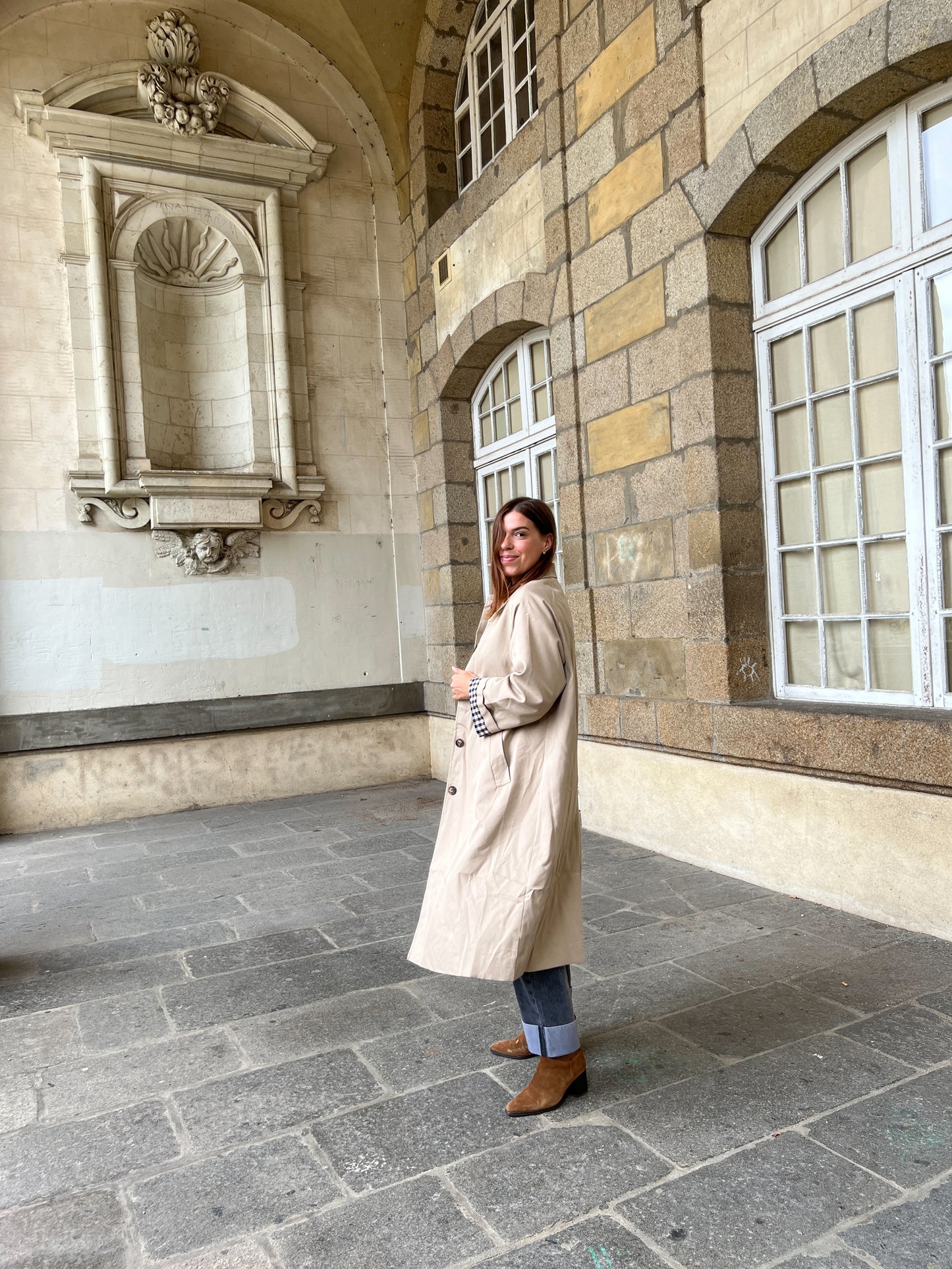 Trench long Manon