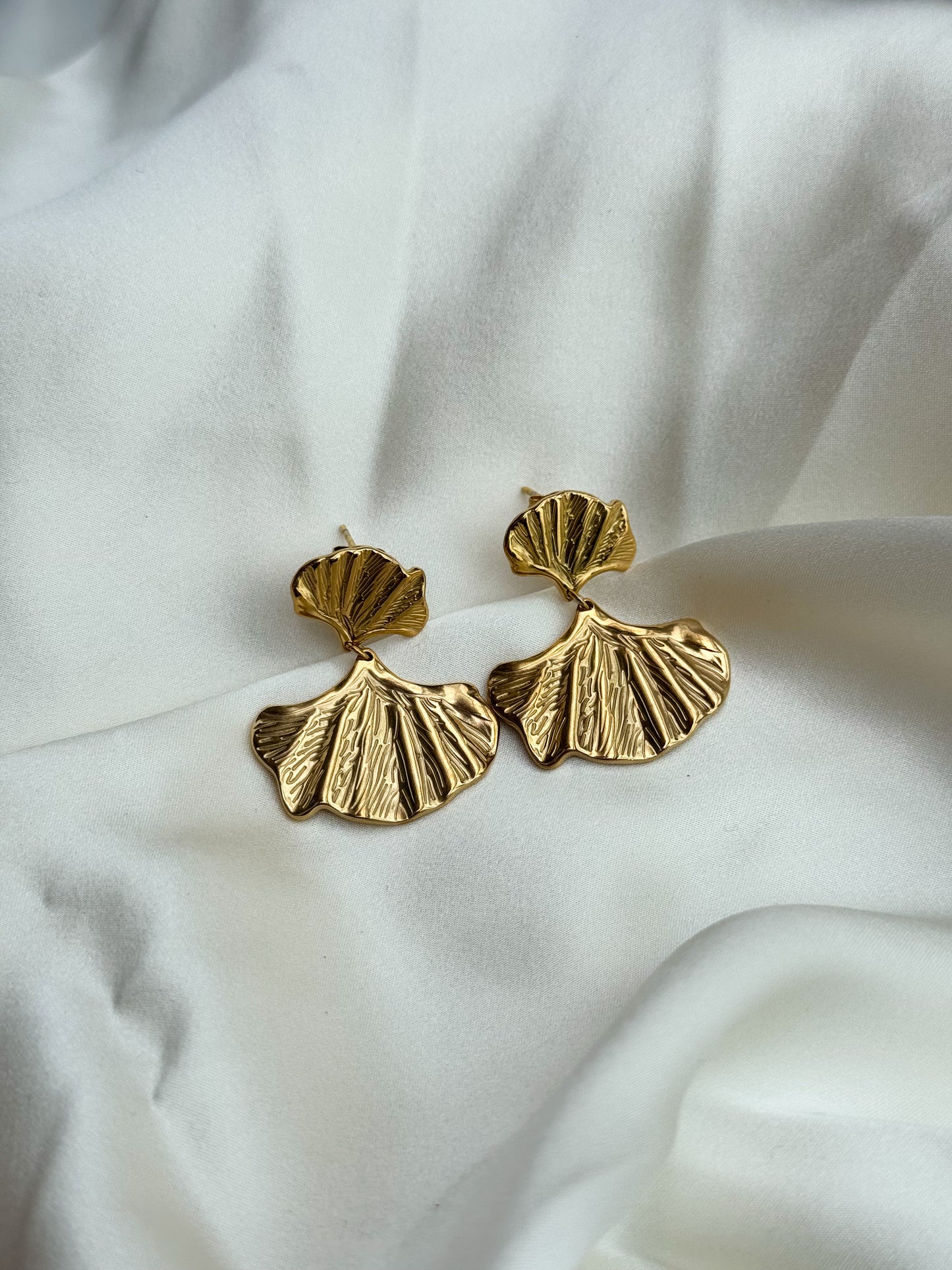 Boucles d’oreille Ambre
