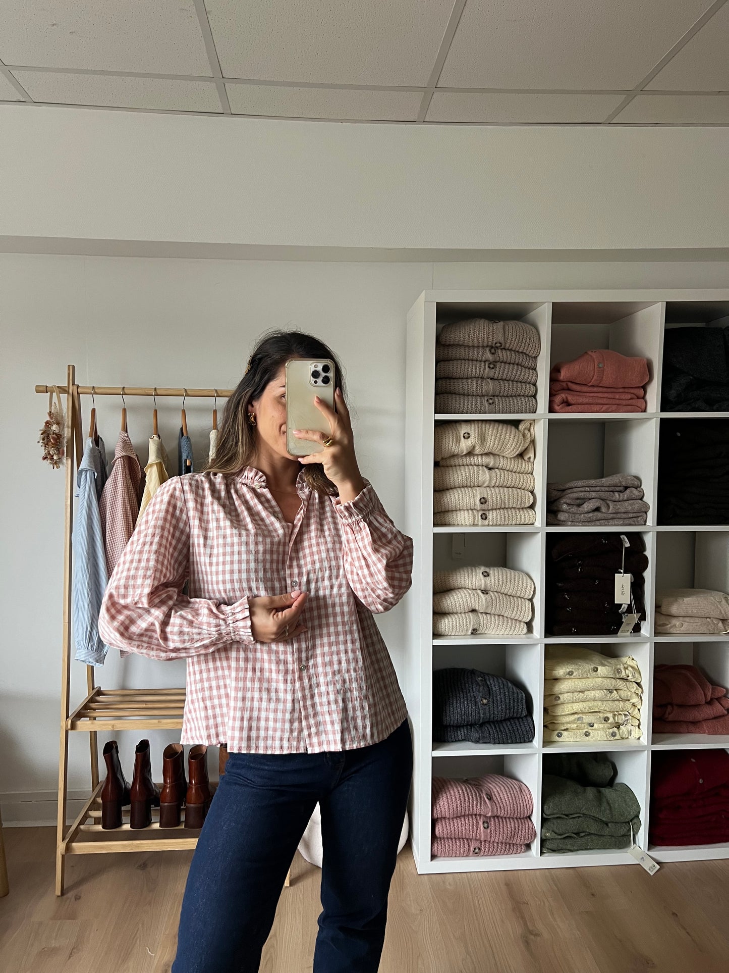 Blouse vichy Sixtine