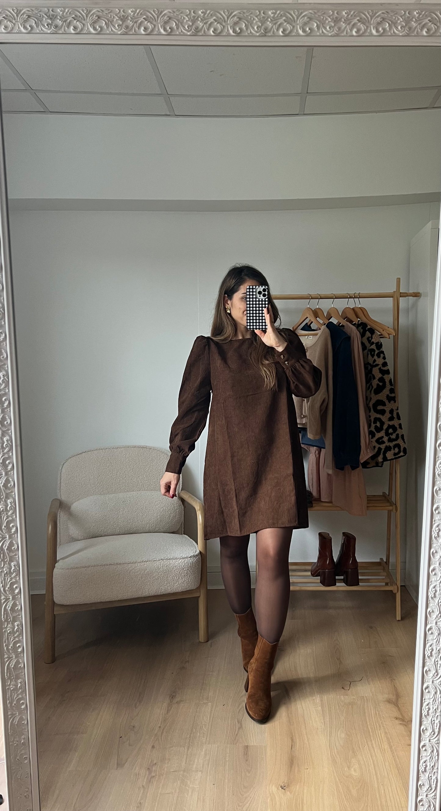 Robe Victoire chocolat