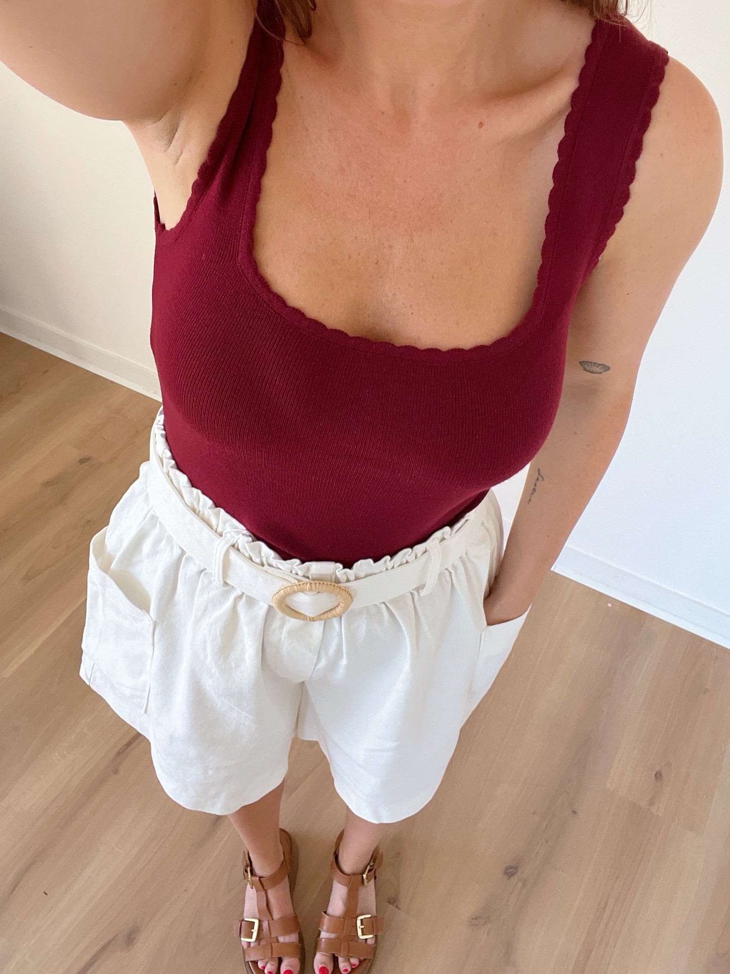 Short avec ceinture Romy