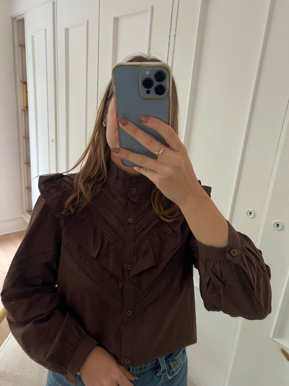 Blouse Marnie chocolat