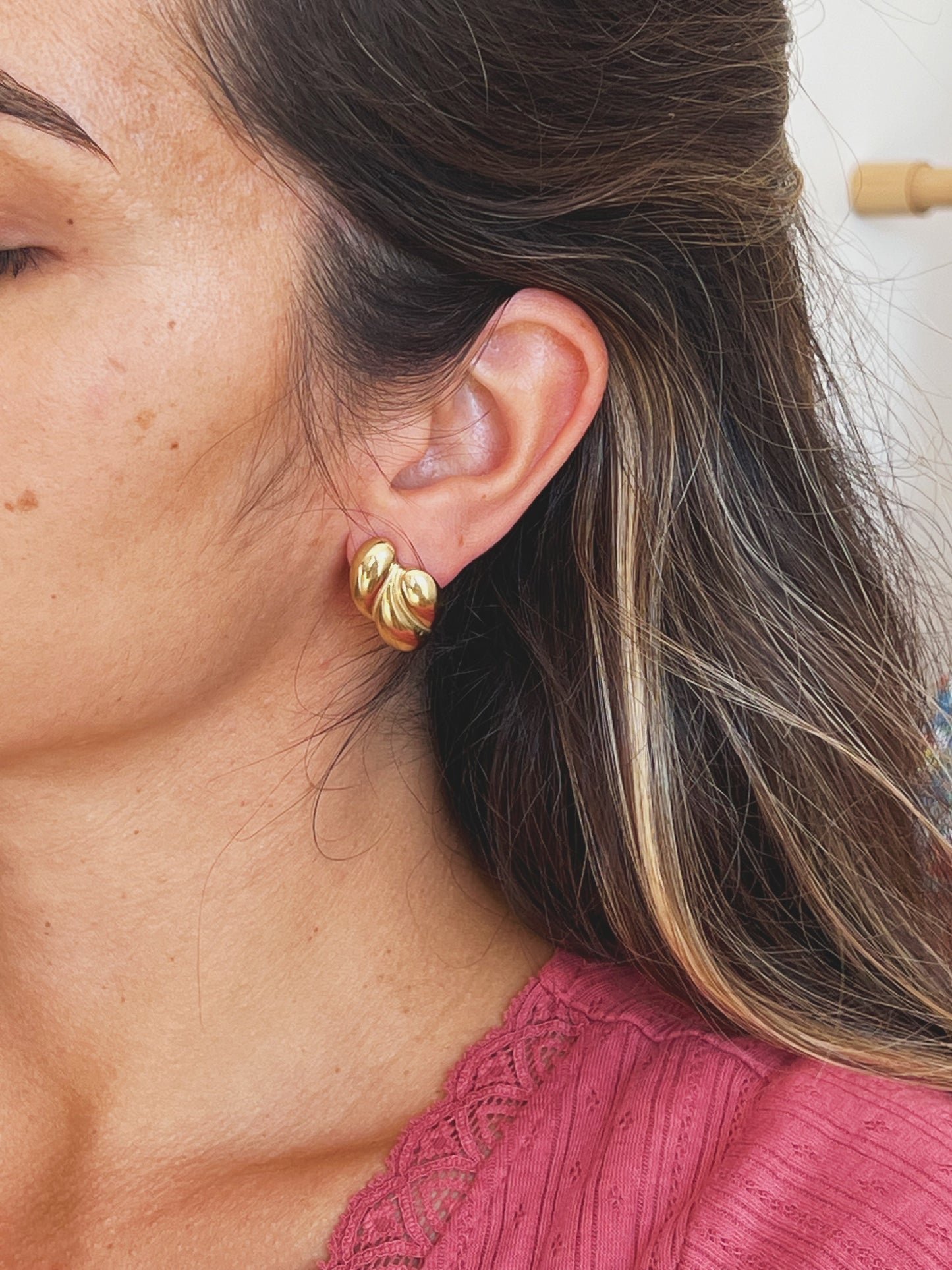 Boucles d'oreille Rosalie