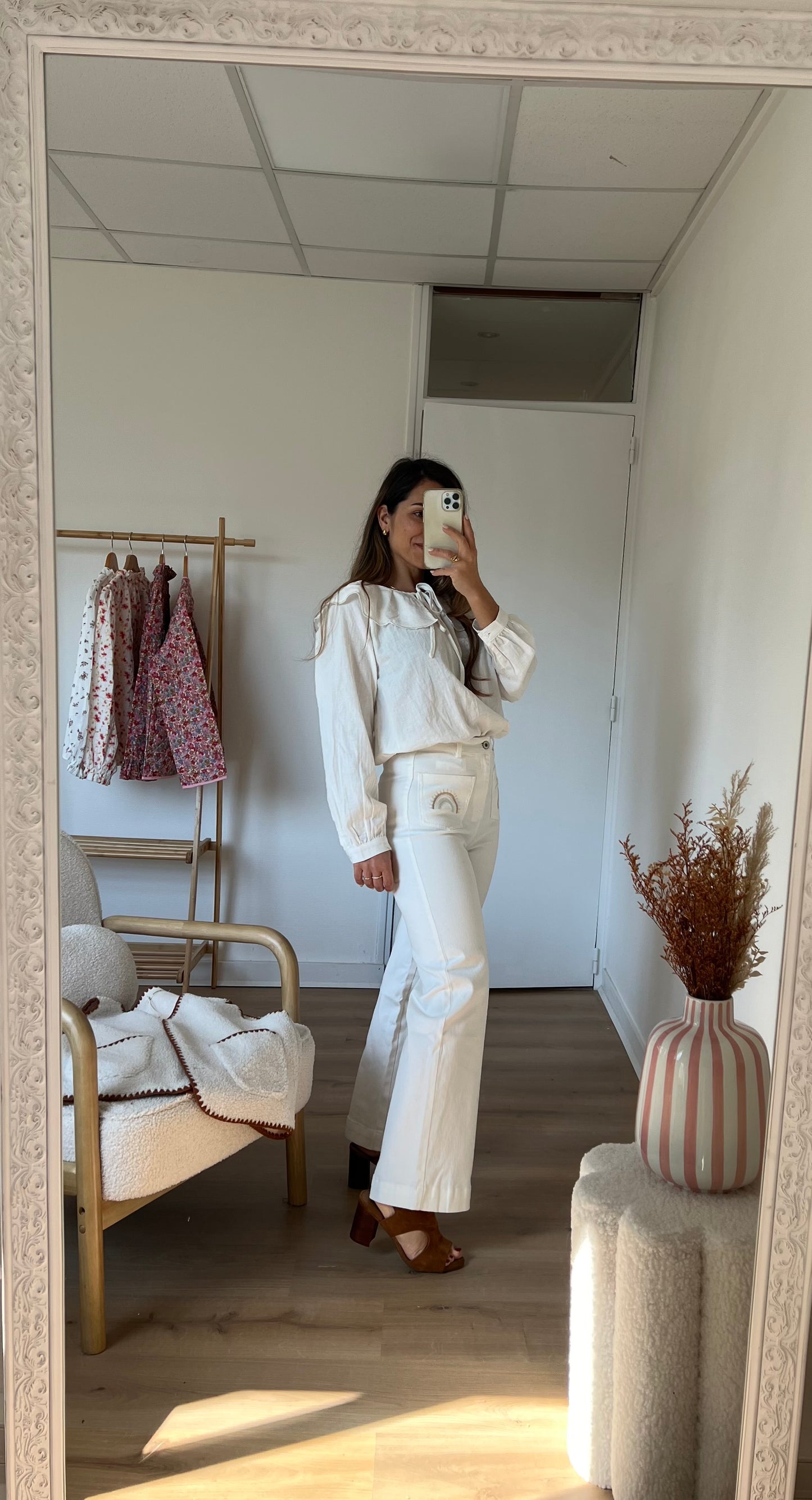 Pantalon blanc Alix