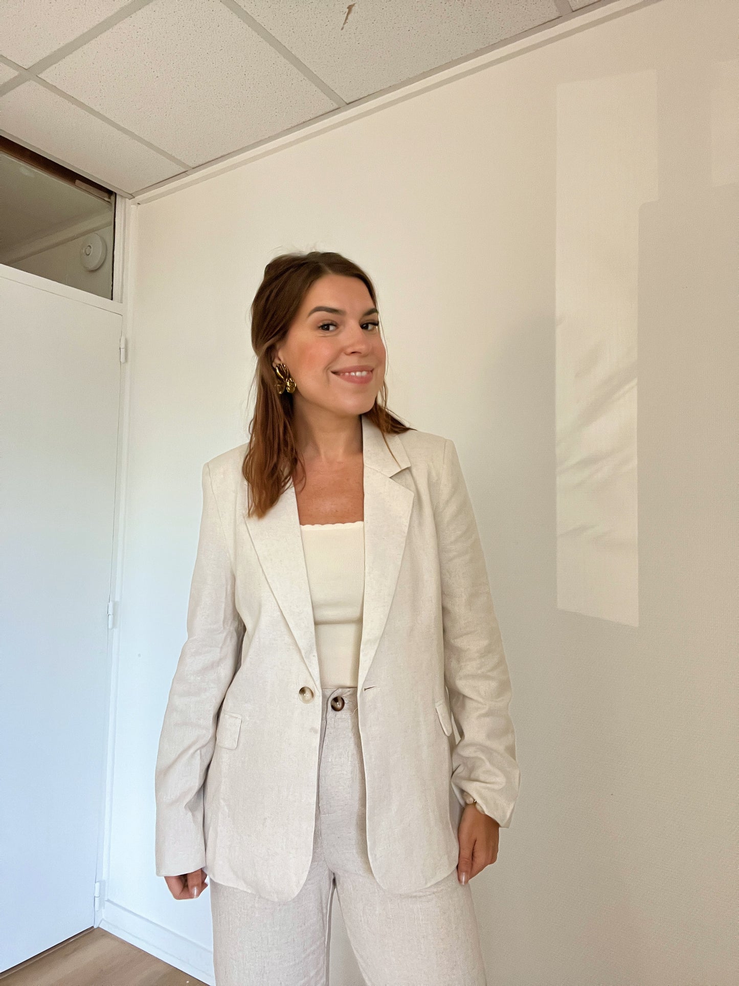 Blazer Gloria en lin