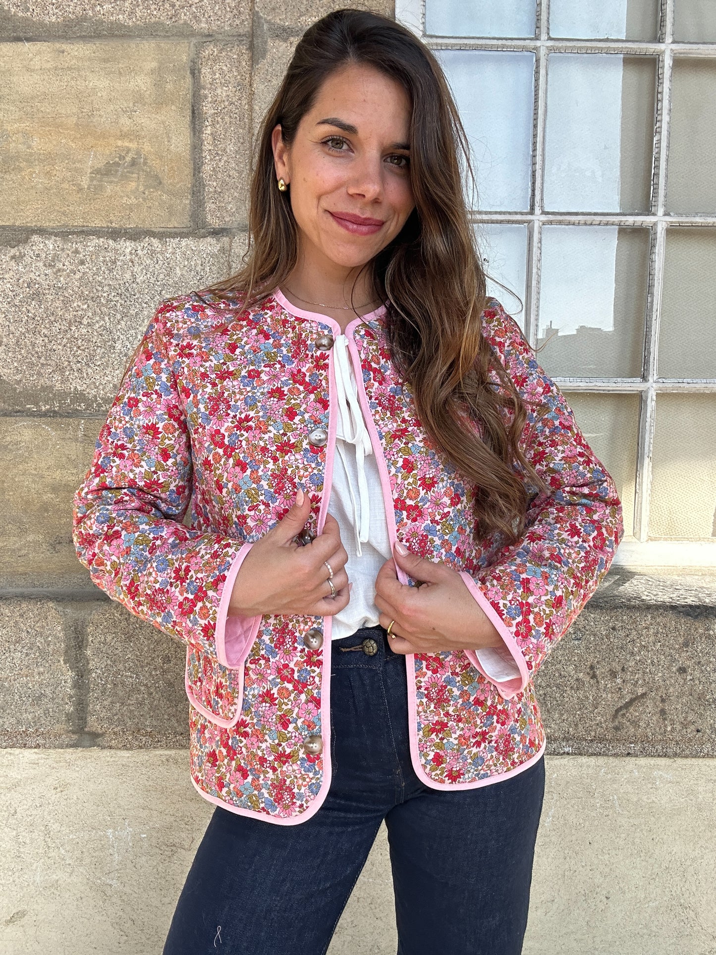 Veste matelassée liberty Vera