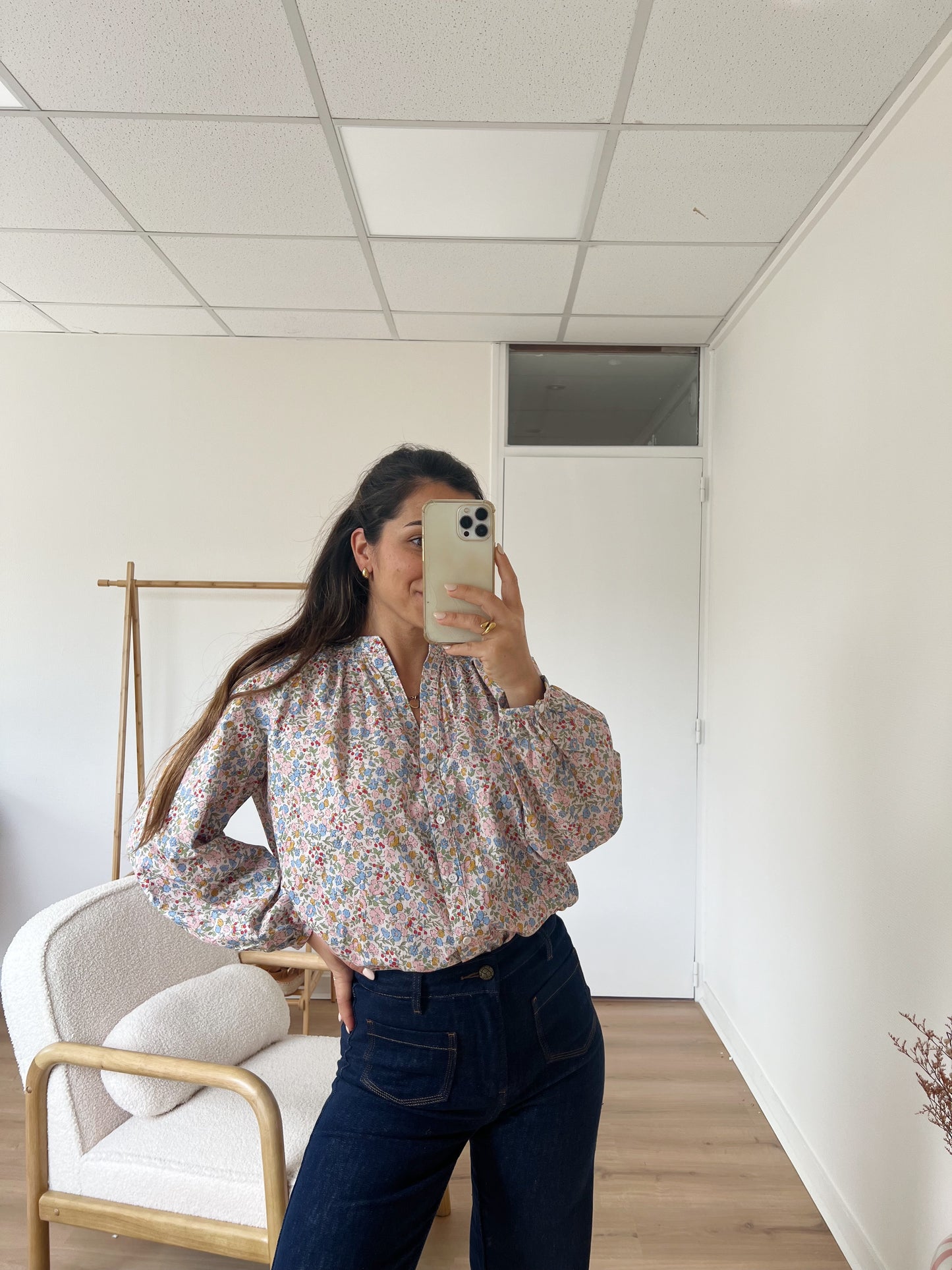 Blouse liberty Claudie