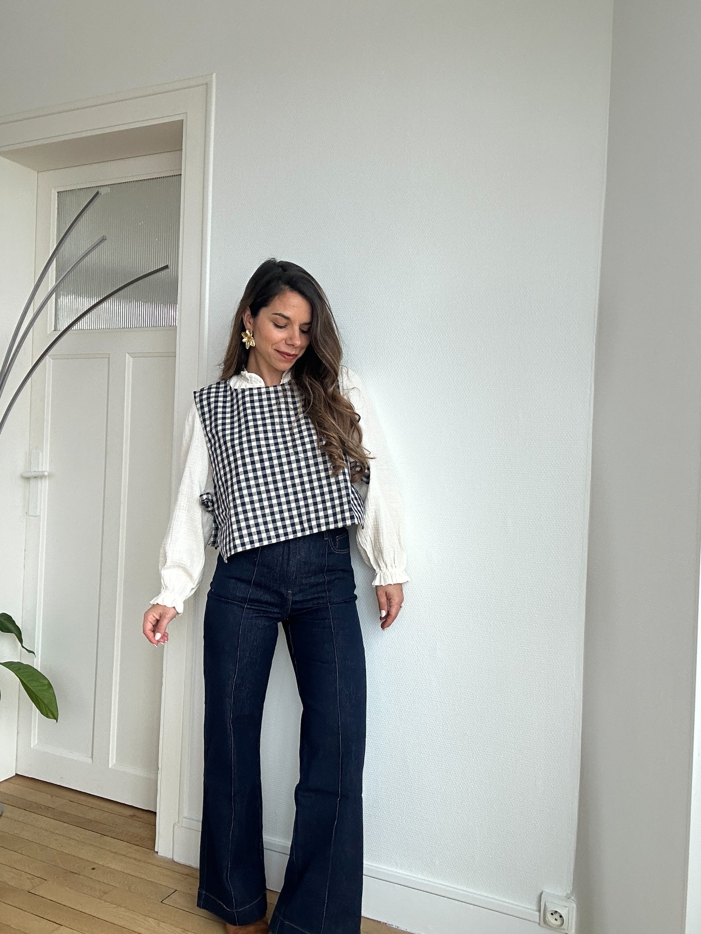 Jean Faustinette denim brut