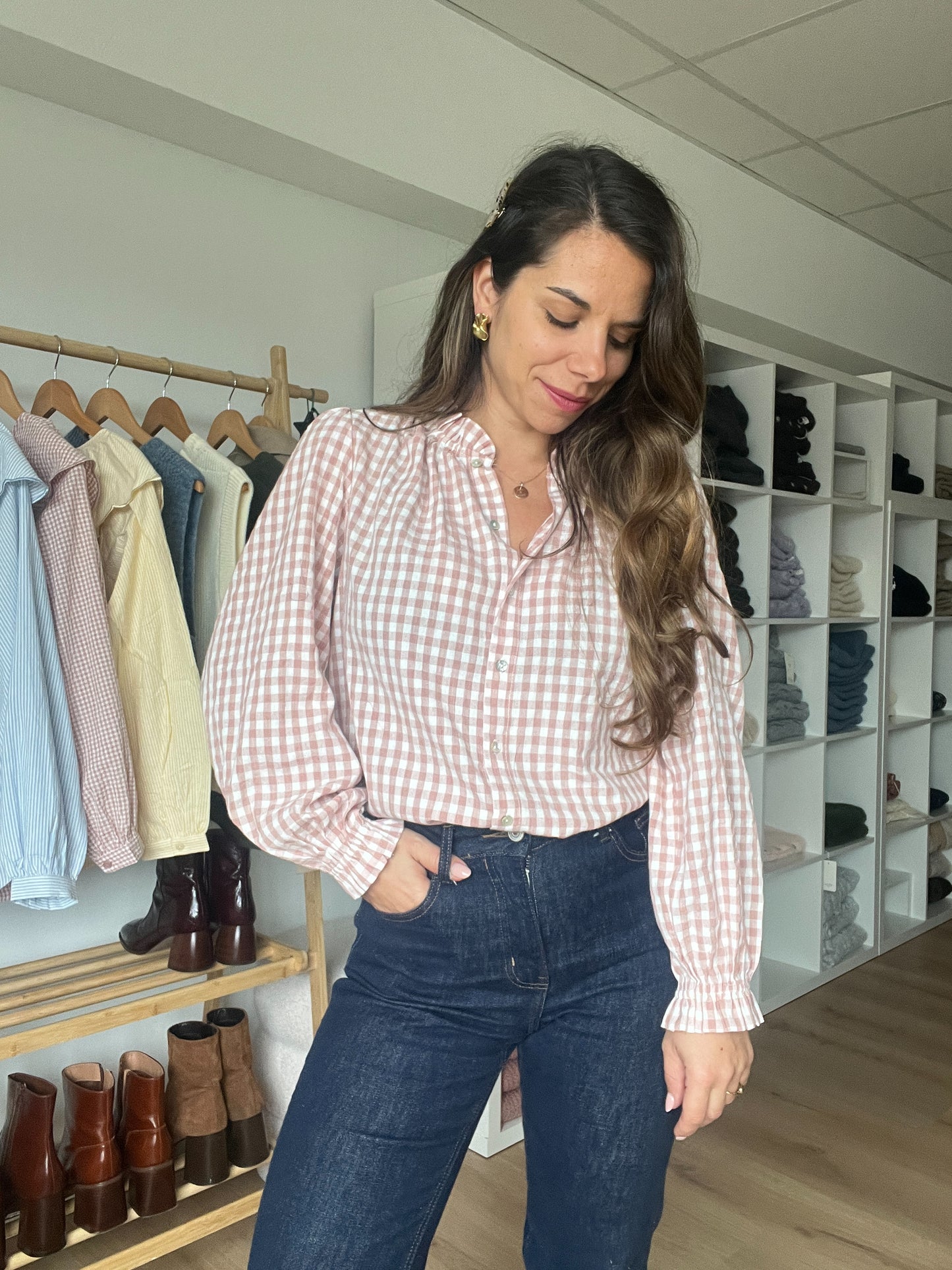 Blouse vichy Sixtine