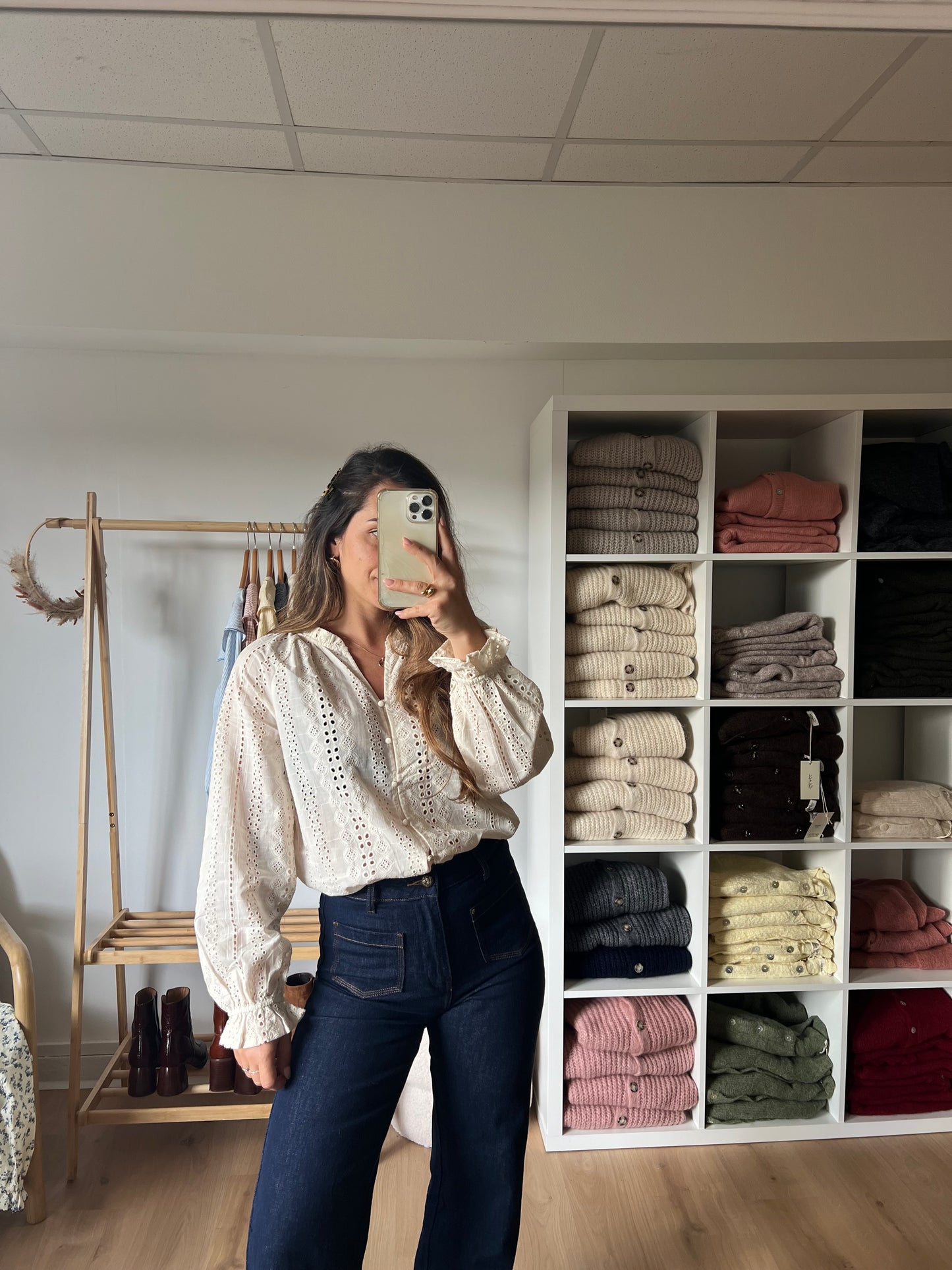 Blouse brodée Pénélope