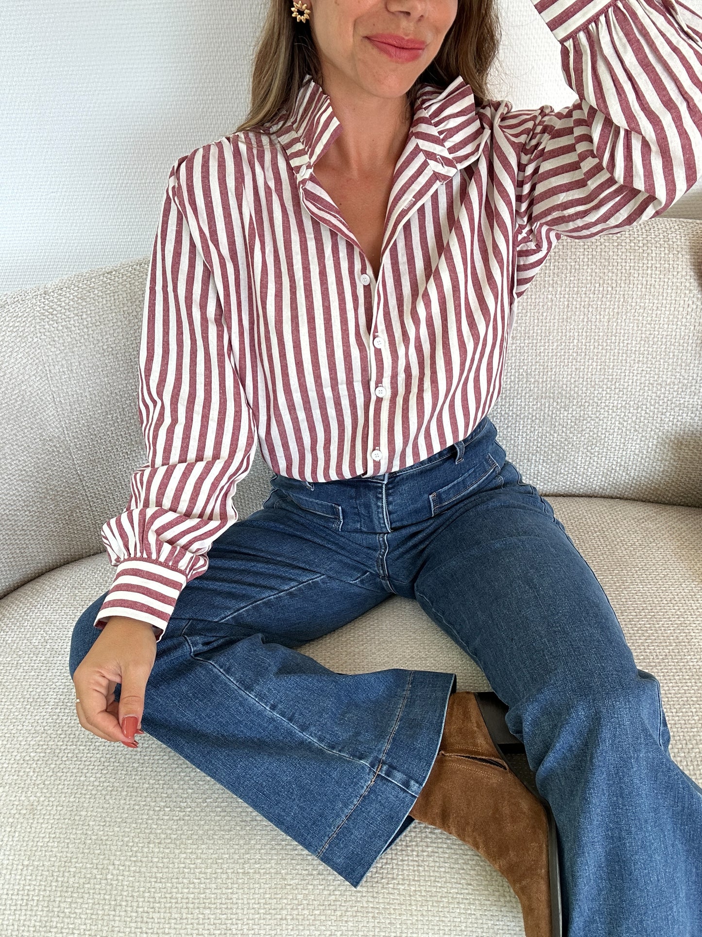 Blouse à rayures Suzanne