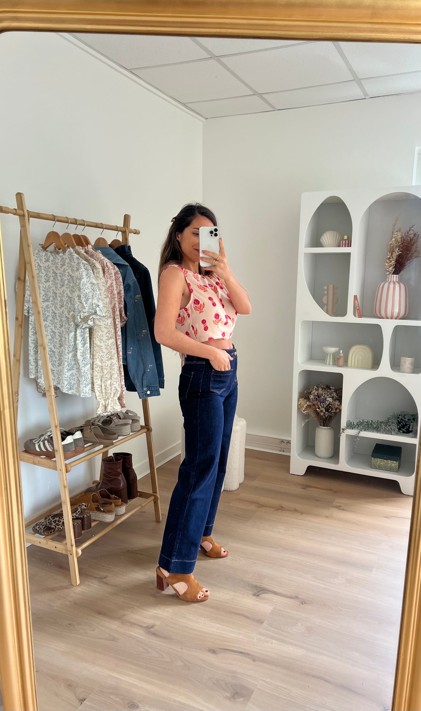Jean Gasparette denim brut