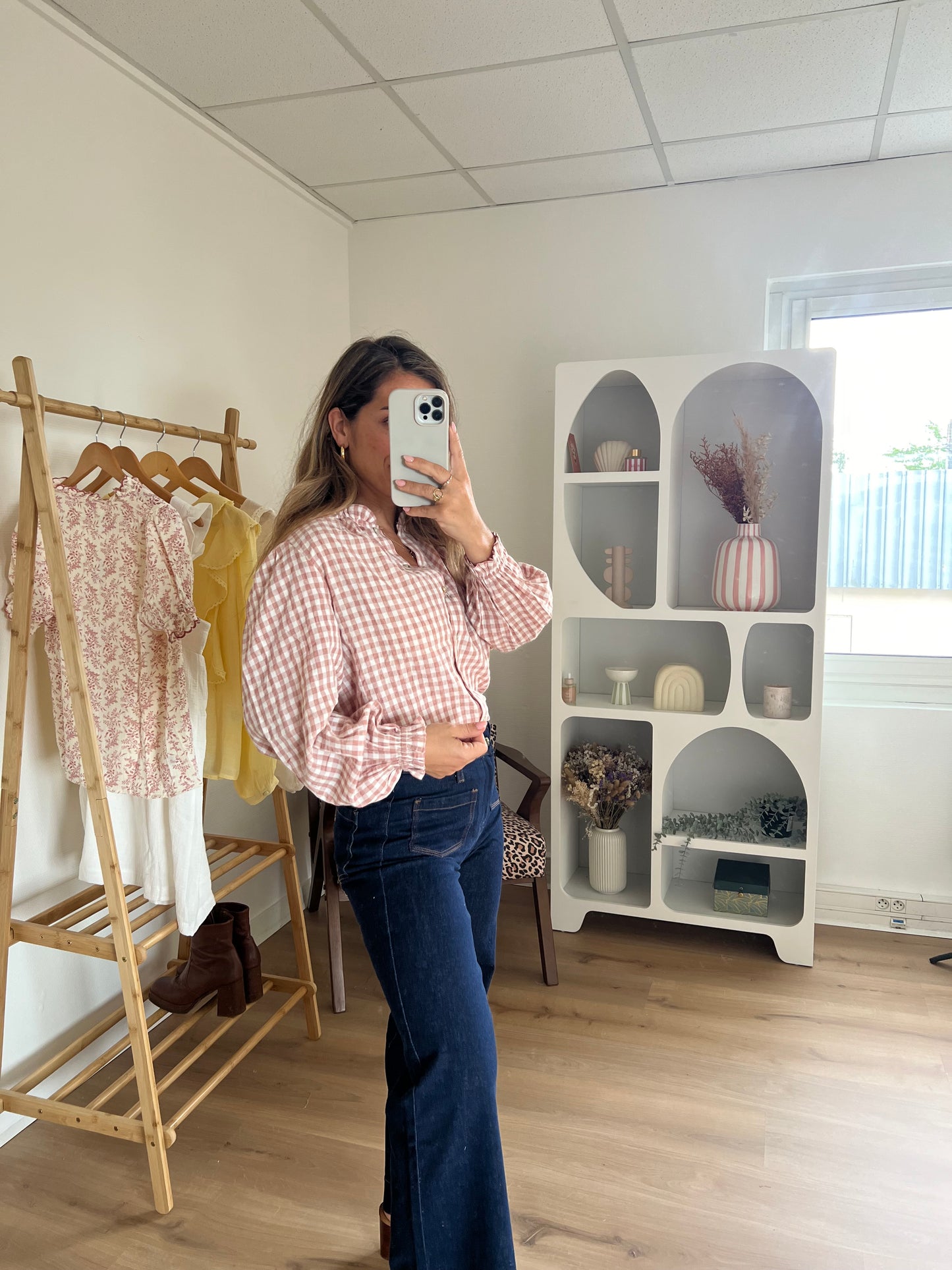 Blouse vichy Sixtine