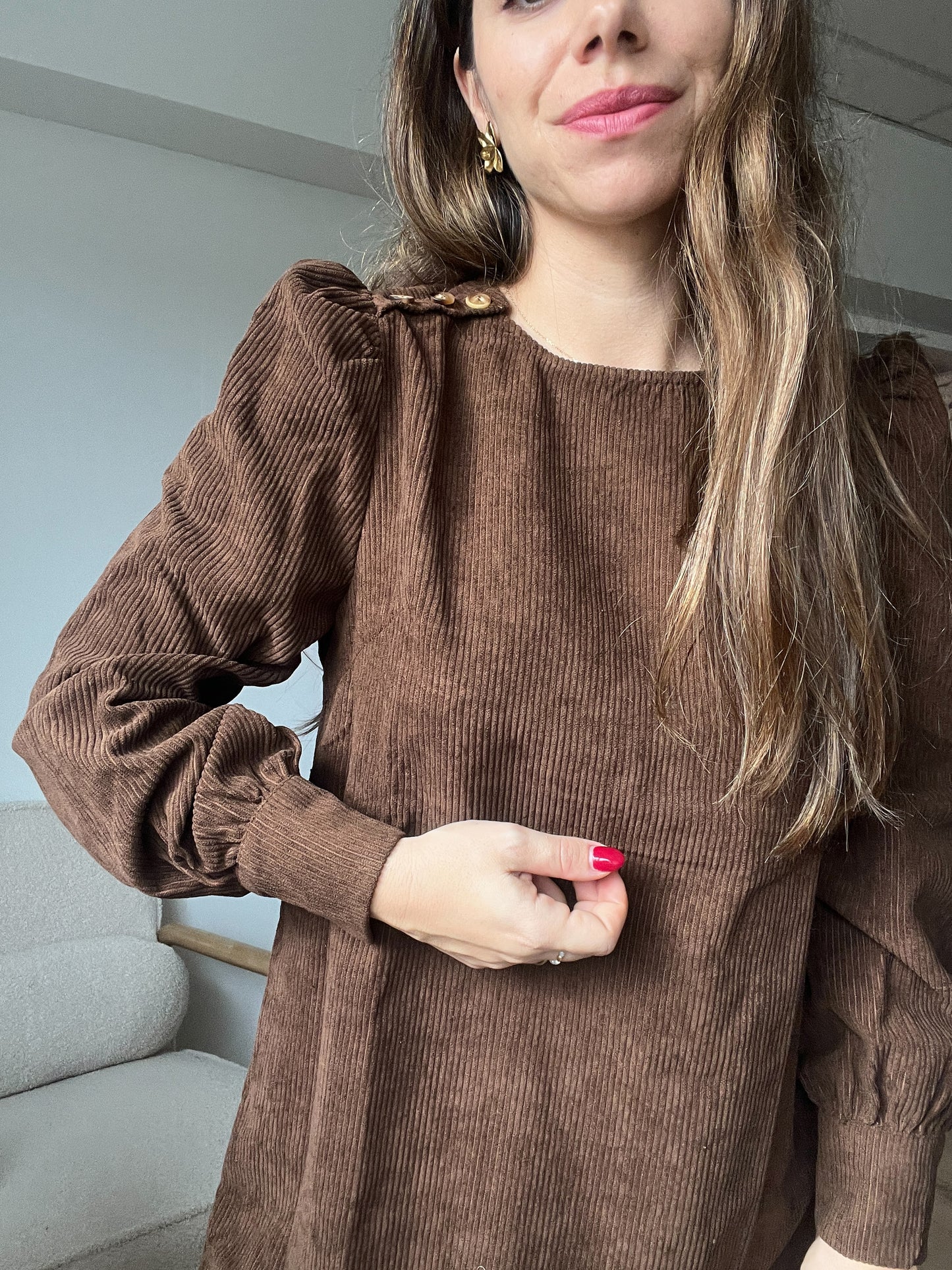 Robe Victoire chocolat