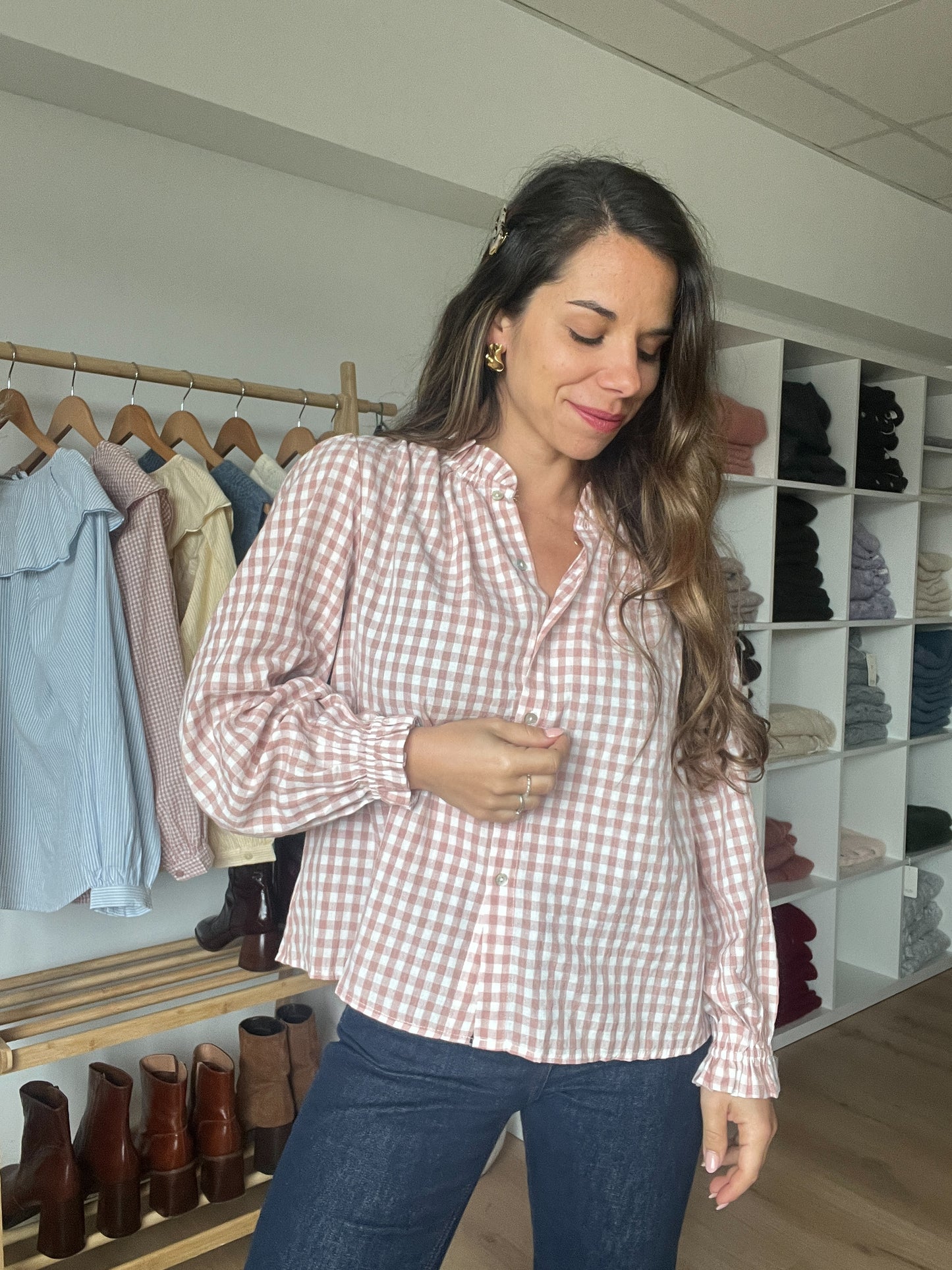 Blouse vichy Sixtine