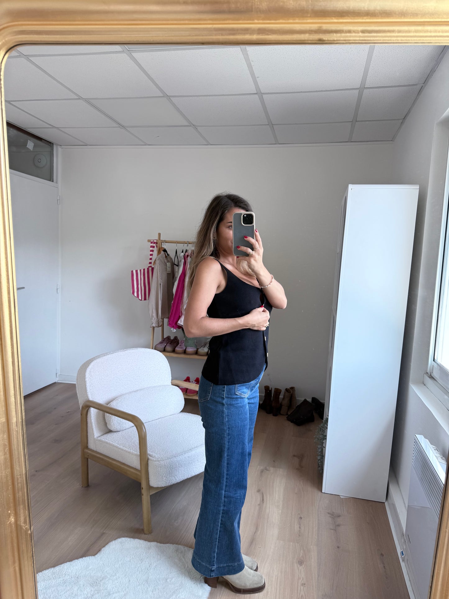 Top Ambre noir