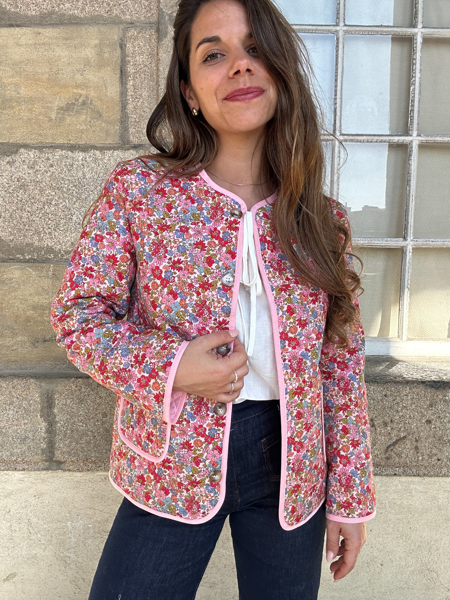 Veste matelassée liberty Vera
